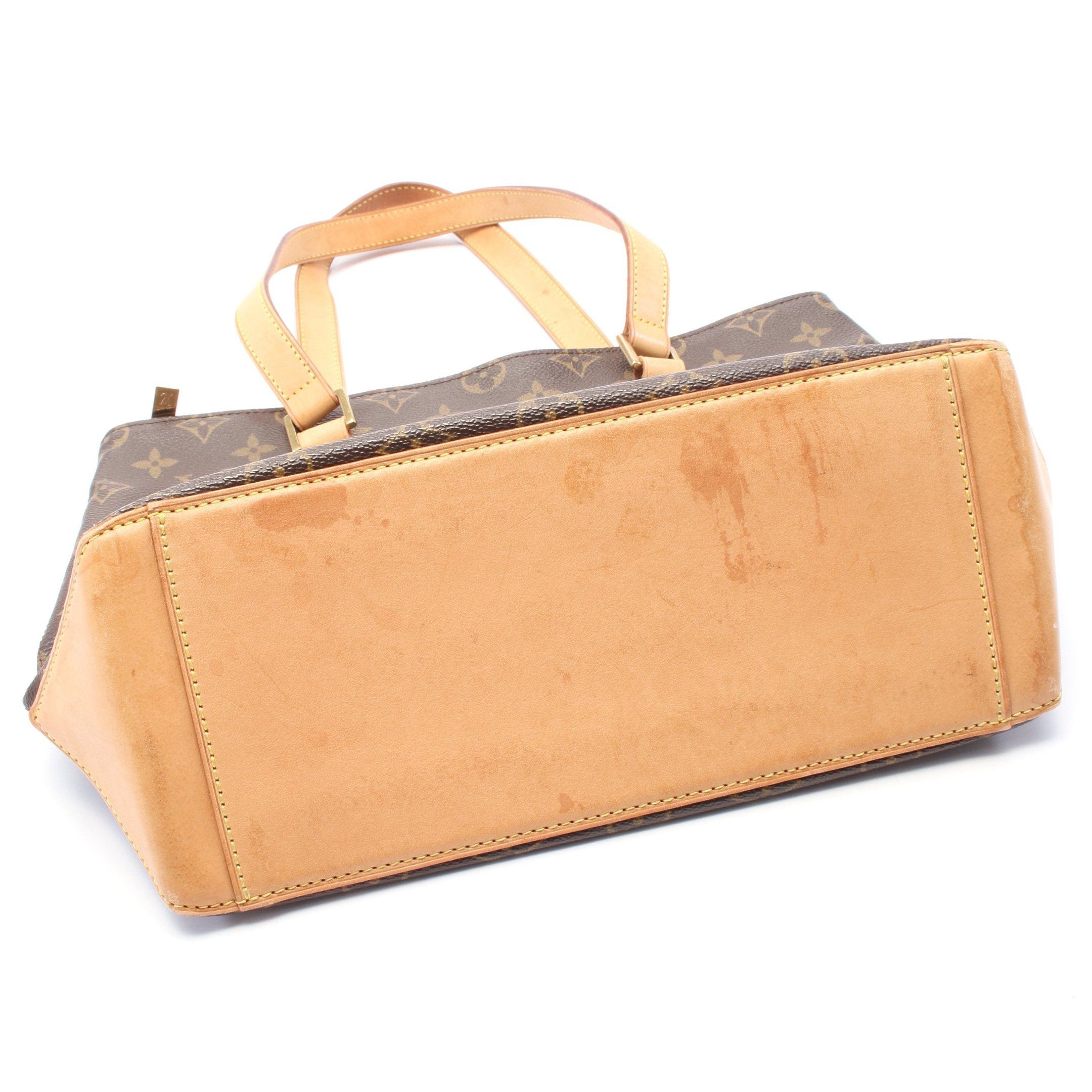 Louis Vuitton Louis Vuitton Cabas Piano Monogram Shoulder Bag Leather Brown Size ONE SIZE - 6 Thumbnail