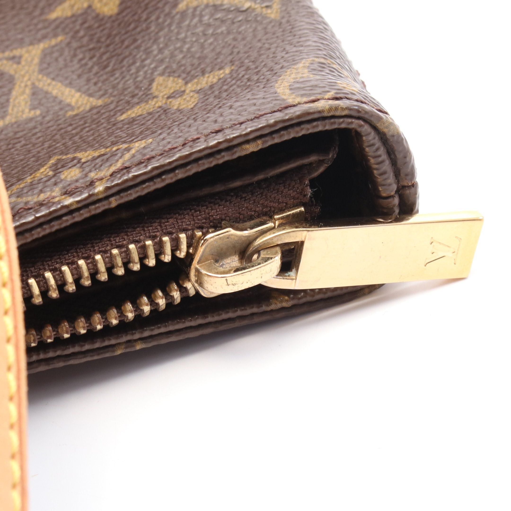 Louis Vuitton Louis Vuitton Cabas Piano Monogram Shoulder Bag Leather Brown Size ONE SIZE - 8 Thumbnail