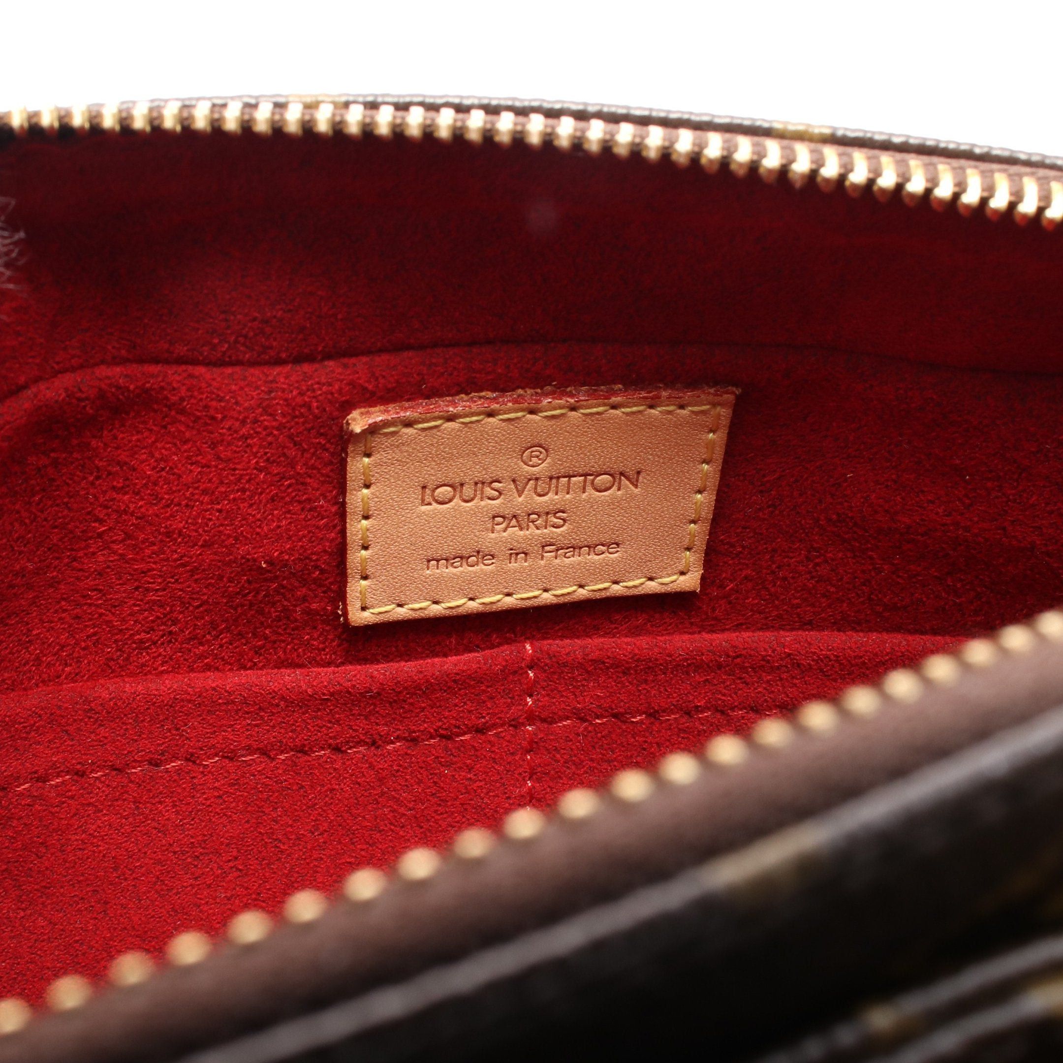 Louis Vuitton Louis Vuitton Vivacite Mm Monogram Shoulder Bag Leather Brown Size ONE SIZE - 4 Thumbnail