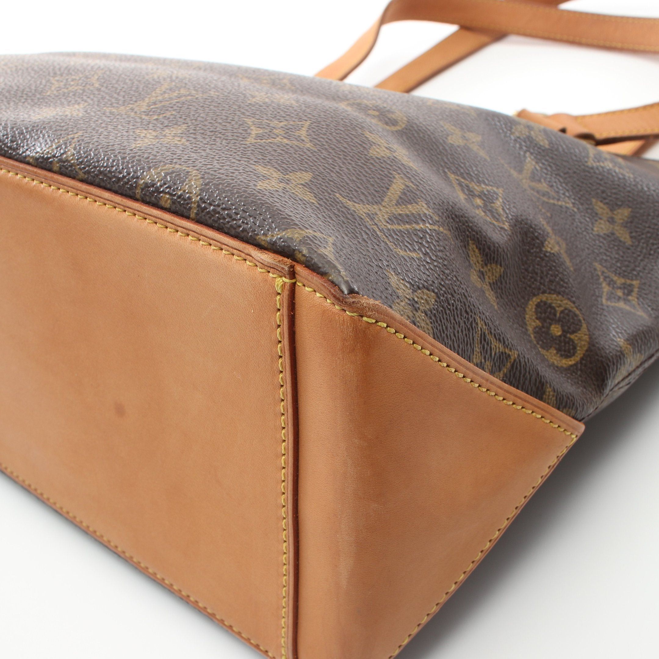 Louis Vuitton Louis Vuitton Cabas Piano Monogram Shoulder Bag Leather Brown Size ONE SIZE - 6 Thumbnail