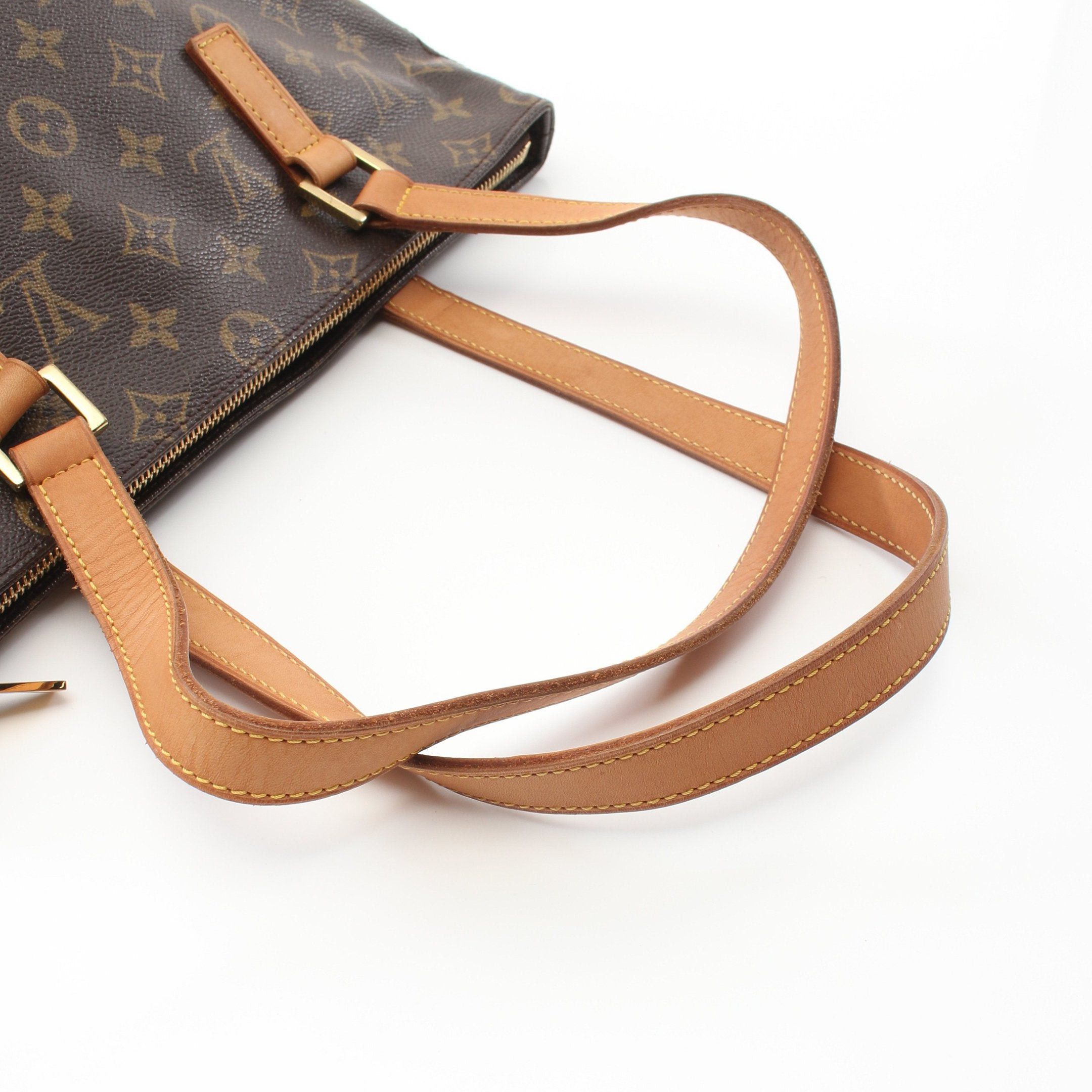 Louis Vuitton Louis Vuitton Cabas Piano Monogram Shoulder Bag Leather Brown Size ONE SIZE - 11 Thumbnail