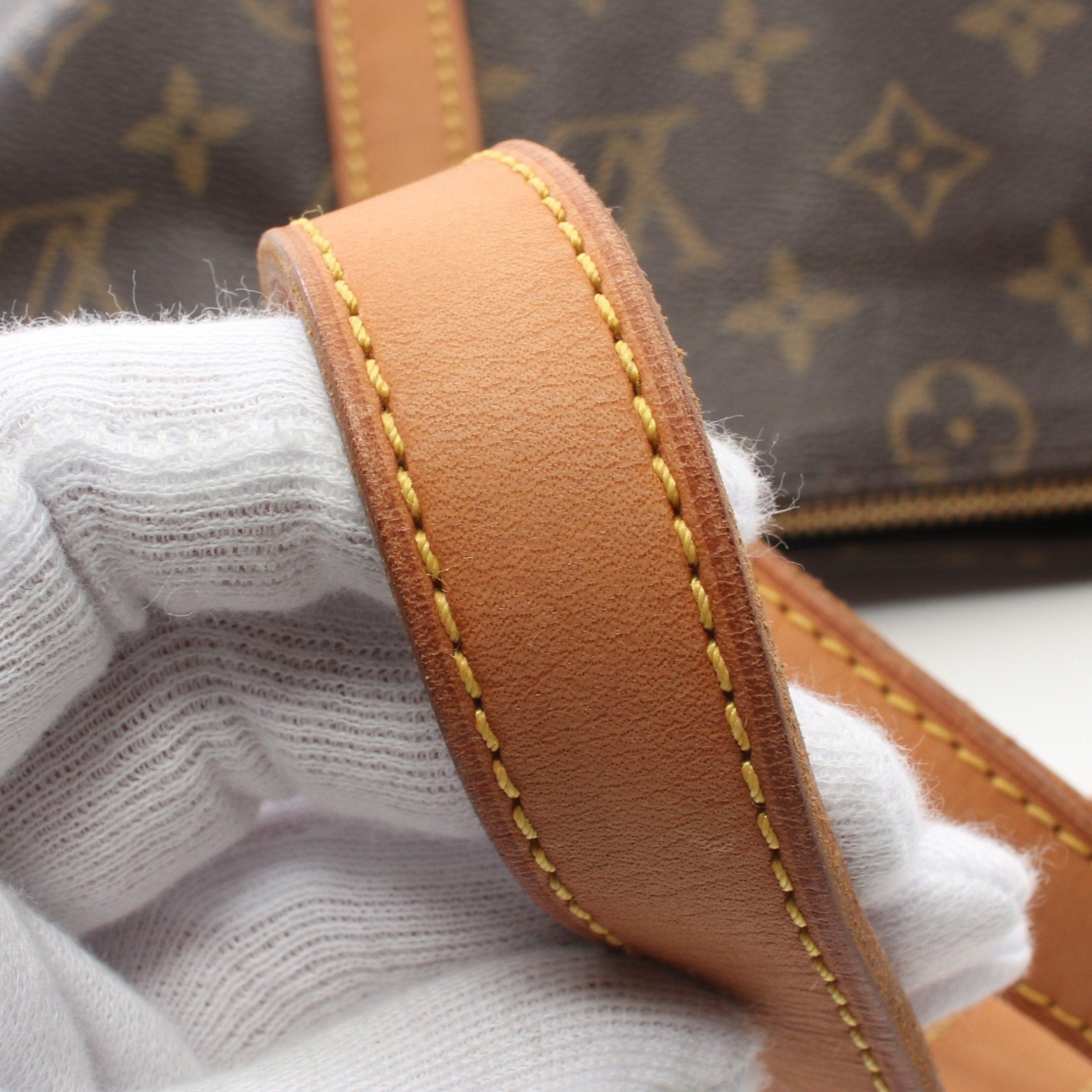Louis Vuitton Louis Vuitton Cabas Piano Monogram Shoulder Bag Leather Brown Size ONE SIZE - 12 Thumbnail
