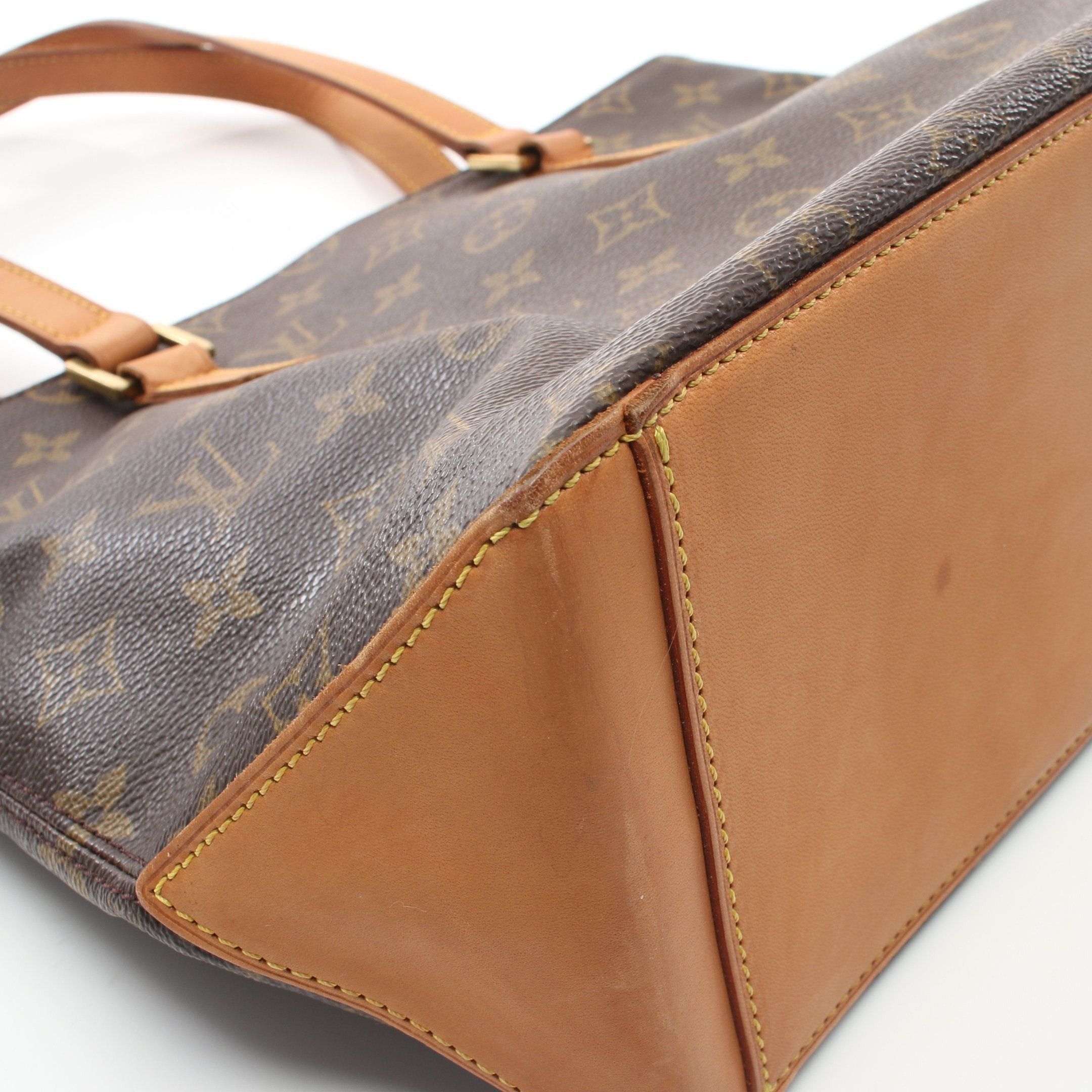 Louis Vuitton Louis Vuitton Cabas Piano Monogram Shoulder Bag Leather Brown Size ONE SIZE - 7 Thumbnail