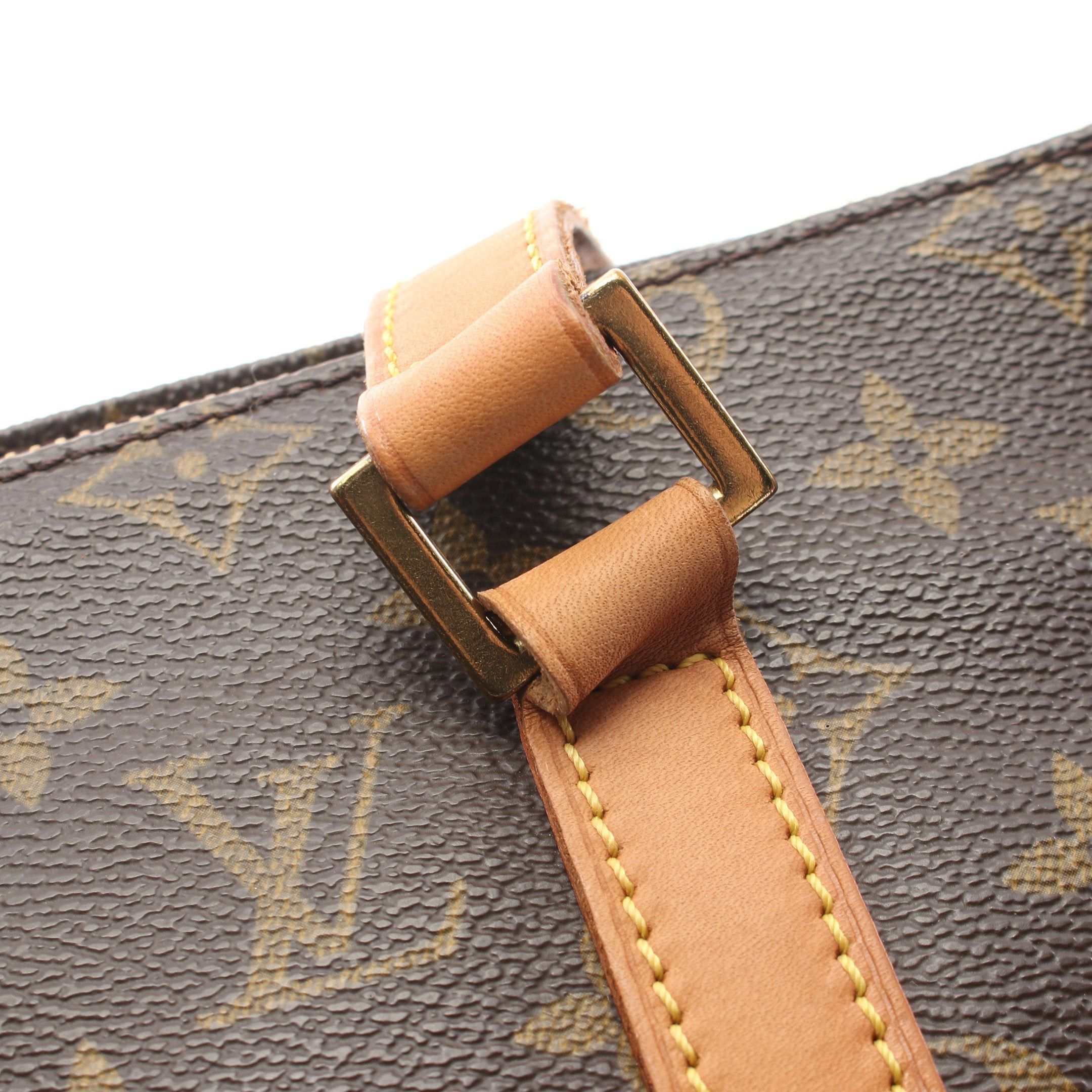 Louis Vuitton Louis Vuitton Cabas Piano Monogram Shoulder Bag Leather Brown Size ONE SIZE - 9 Thumbnail