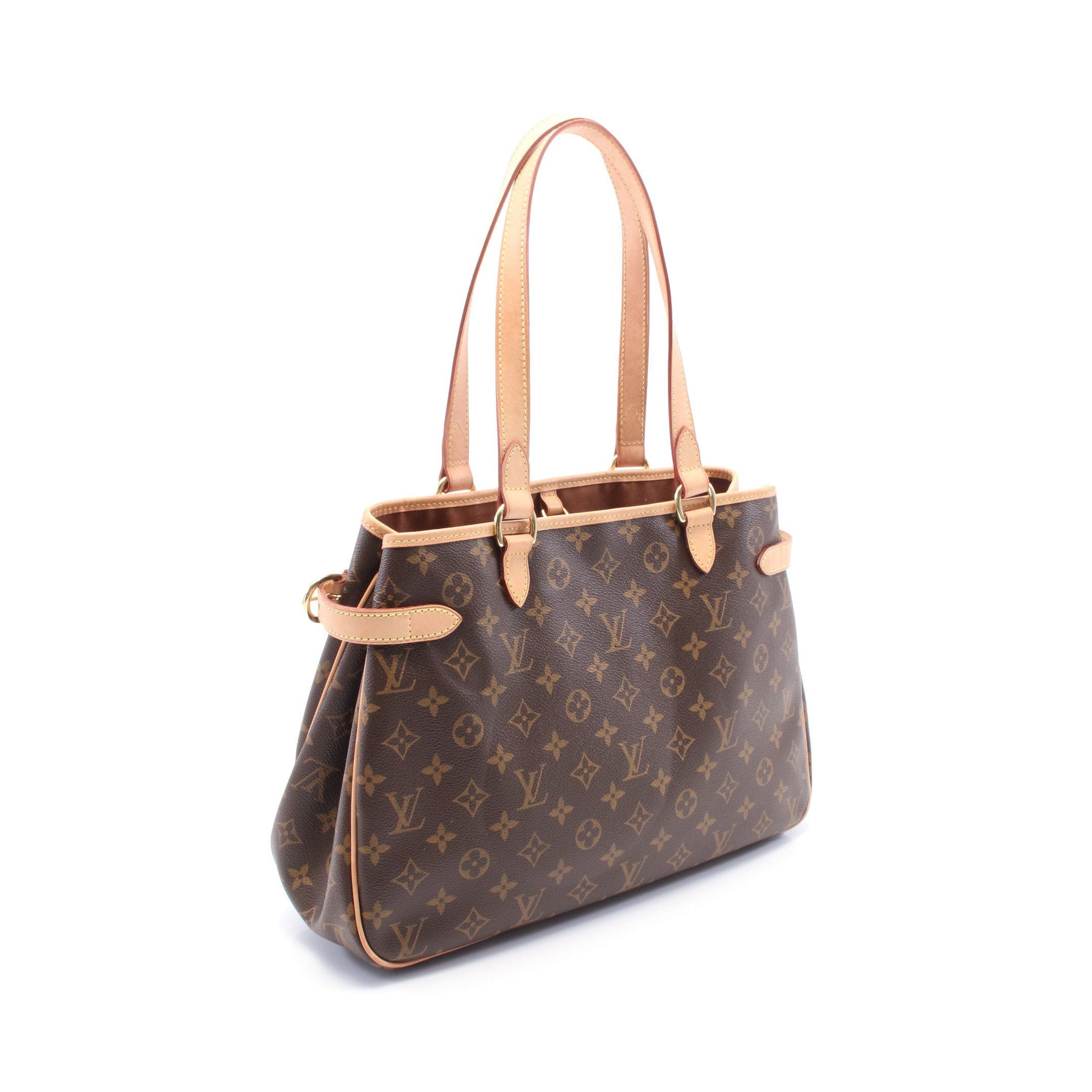 Louis Vuitton Louis Vuitton Batignolles Horizontal Monogram Shoulder Bag Leather Brown Size ONE SIZE - 2 Thumbnail