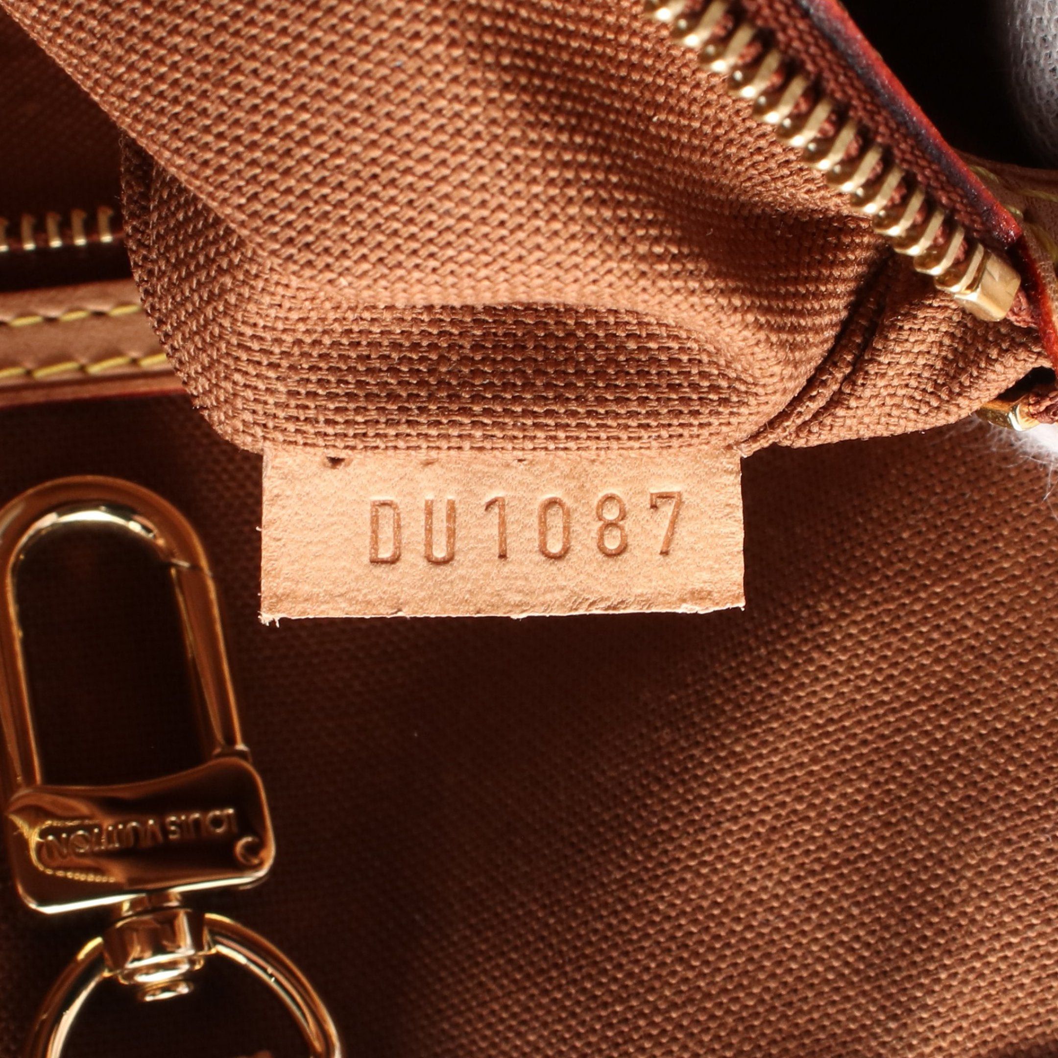 Louis Vuitton Louis Vuitton Batignolles Horizontal Monogram Shoulder Bag Leather Brown Size ONE SIZE - 5 Thumbnail