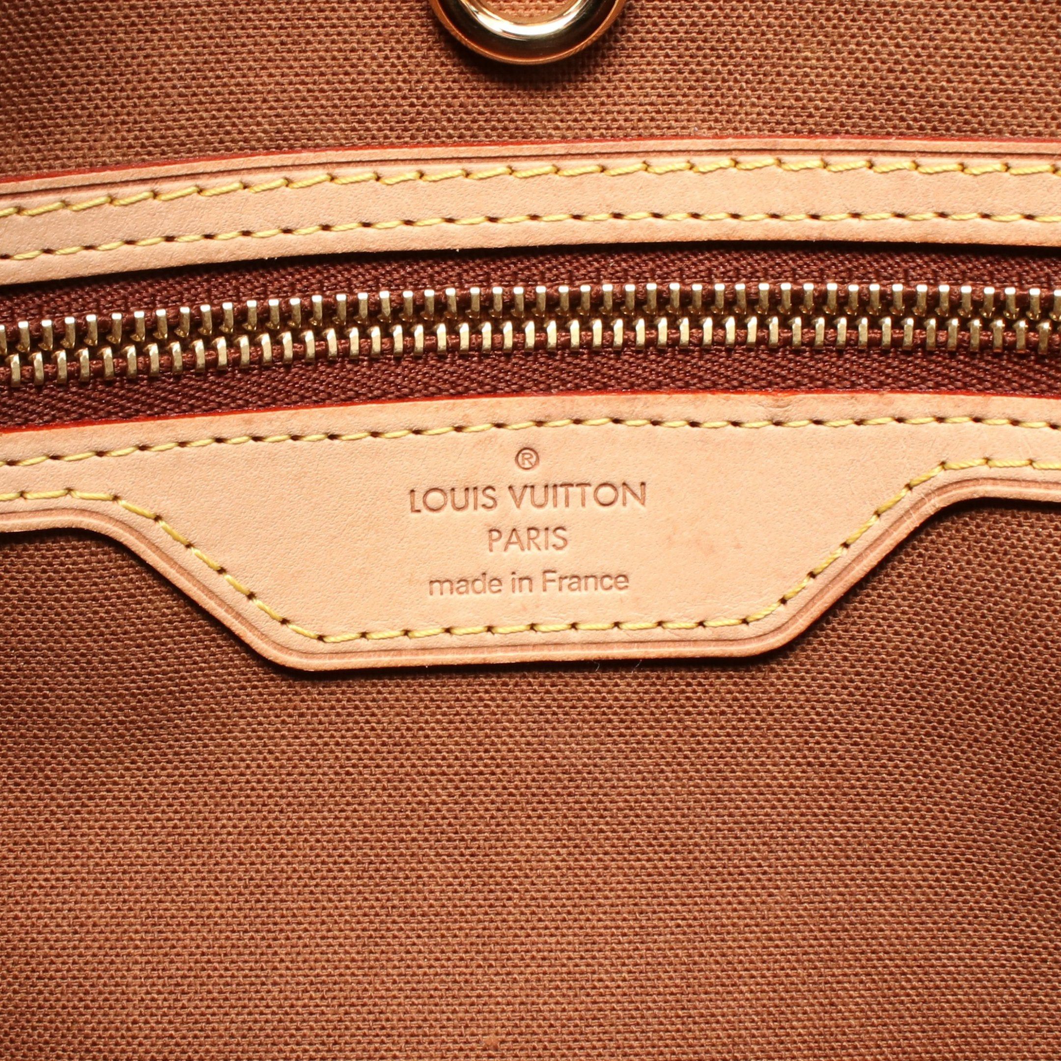 Louis Vuitton Louis Vuitton Batignolles Horizontal Monogram Shoulder Bag Leather Brown Size ONE SIZE - 4 Thumbnail