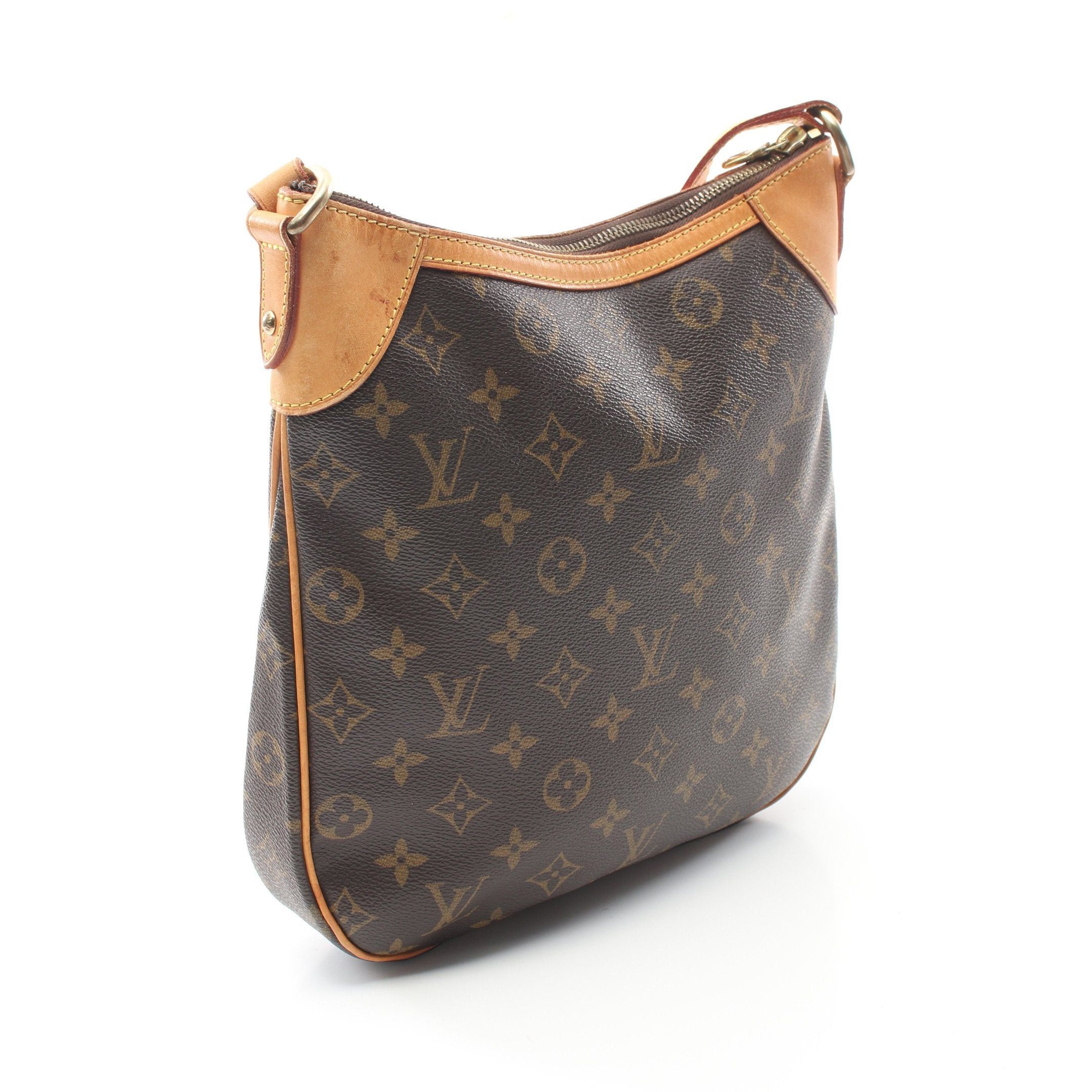 Louis Vuitton Louis Vuitton Odeon Pm Monogram Shoulder Bag Leather Brown Size ONE SIZE - 2 Thumbnail
