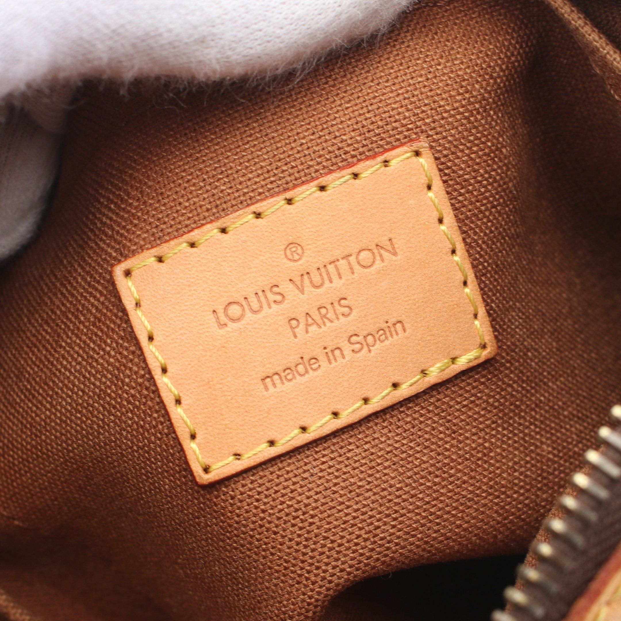 Louis Vuitton Louis Vuitton Odeon Pm Monogram Shoulder Bag Leather Brown Size ONE SIZE - 4 Thumbnail