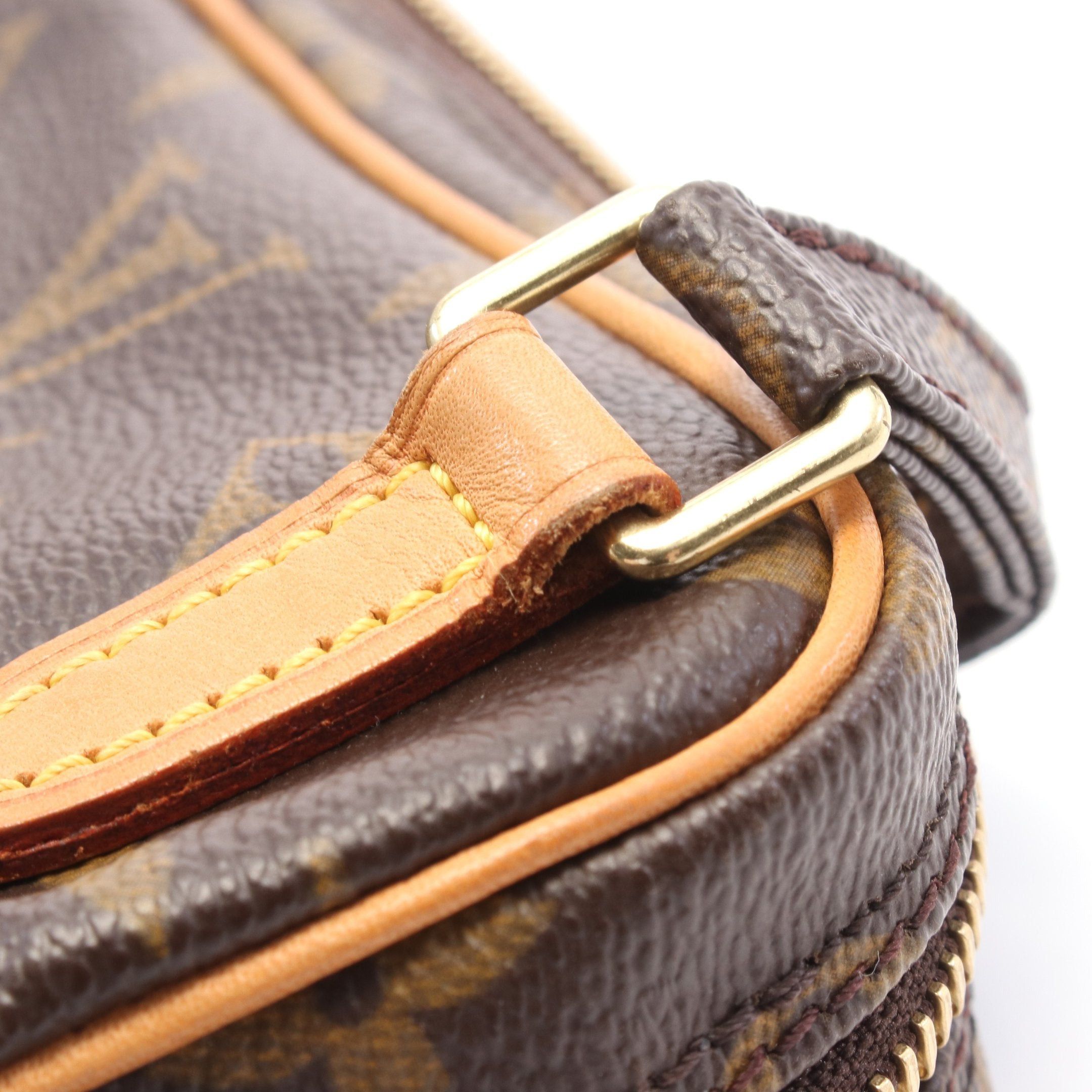 Louis Vuitton Louis Vuitton Marly Monogram Shoulder Bag Leather Brown Size ONE SIZE - 8 Thumbnail
