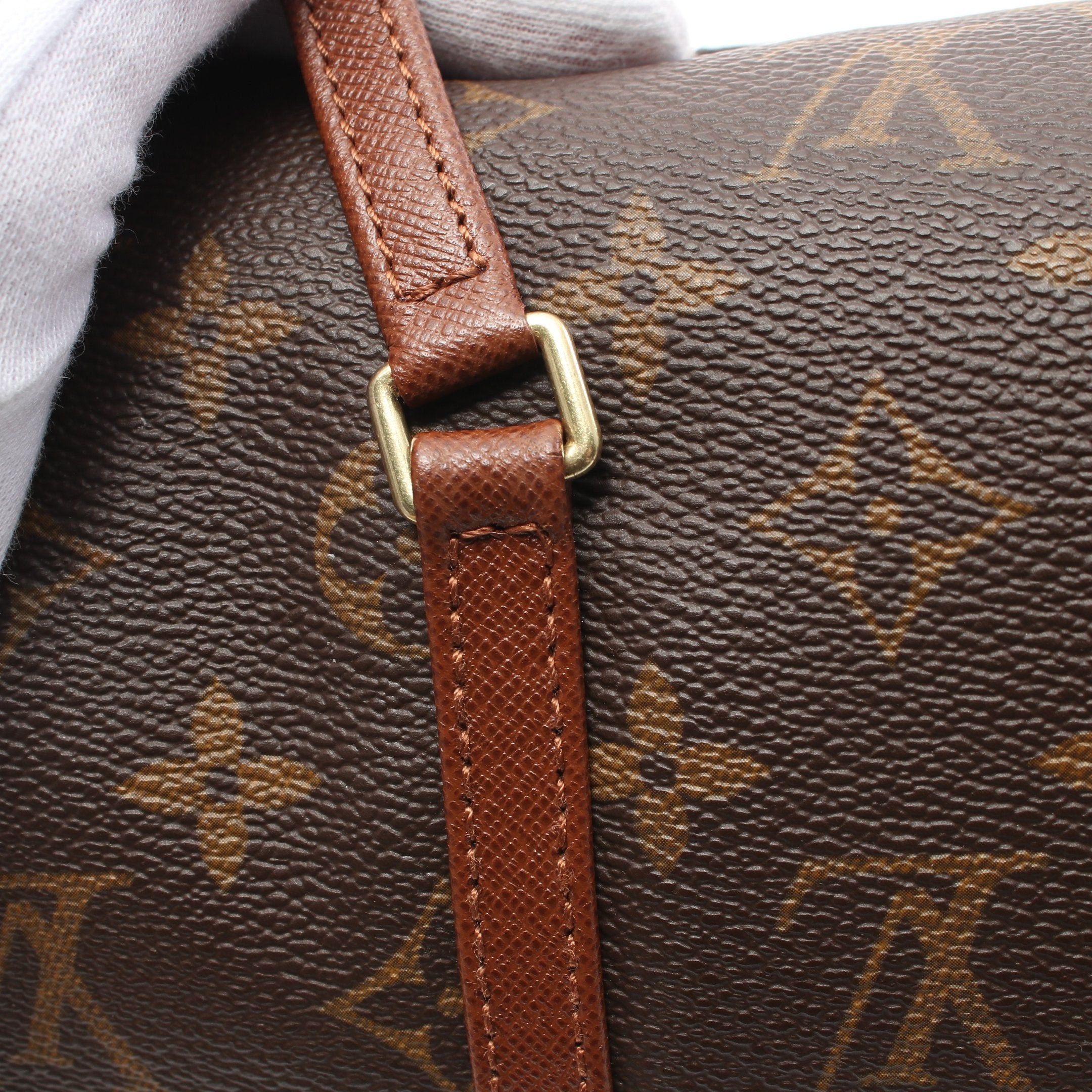 Louis Vuitton Louis Vuitton Papillon 26 Monogram Old Model Handbag Leather Brown Size ONE SIZE - 6 Thumbnail