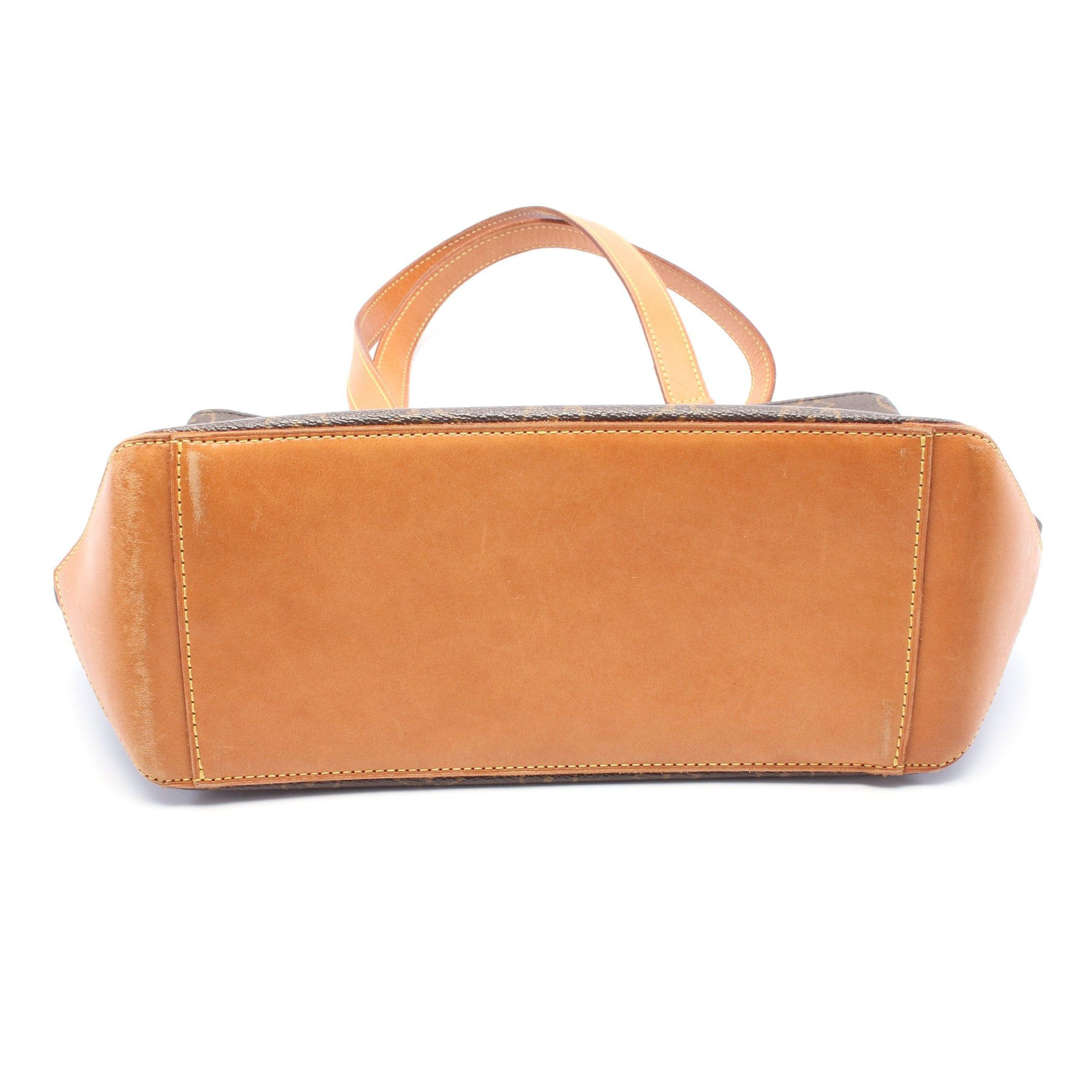 Louis Vuitton Louis Vuitton Cabas Piano Monogram Shoulder Bag Leather Brown Size ONE SIZE - 6 Thumbnail