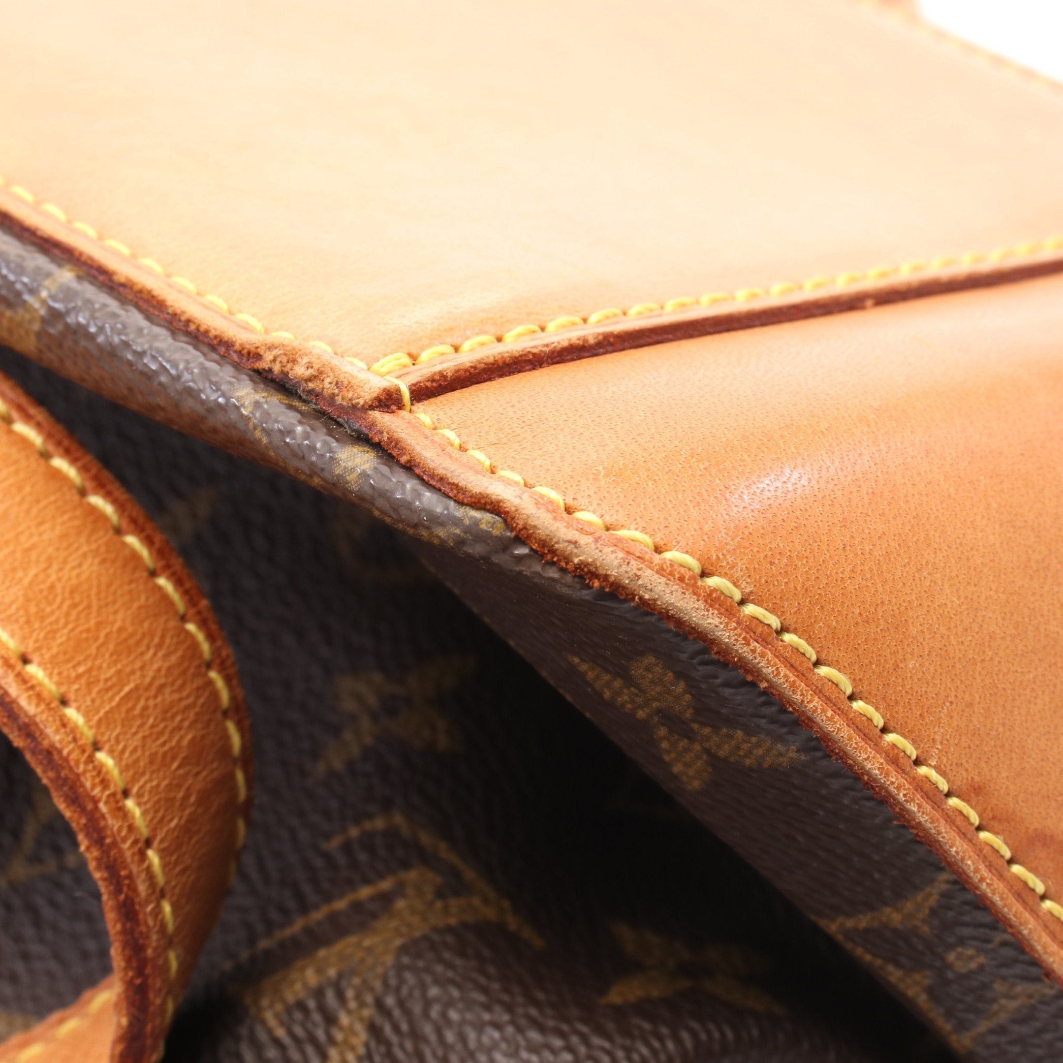 Louis Vuitton Louis Vuitton Cabas Piano Monogram Shoulder Bag Leather Brown Size ONE SIZE - 9 Thumbnail