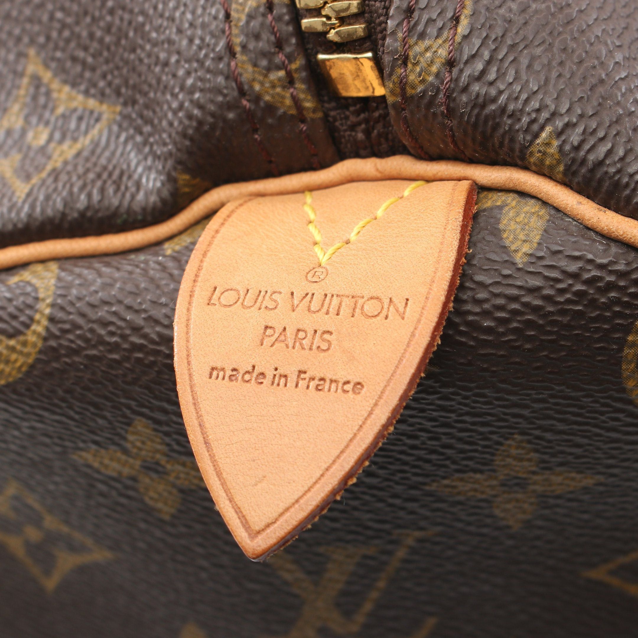 Louis Vuitton Louis Vuitton Keepall 50 Monogram Boston Bag Leather Brown Size ONE SIZE - 4 Thumbnail