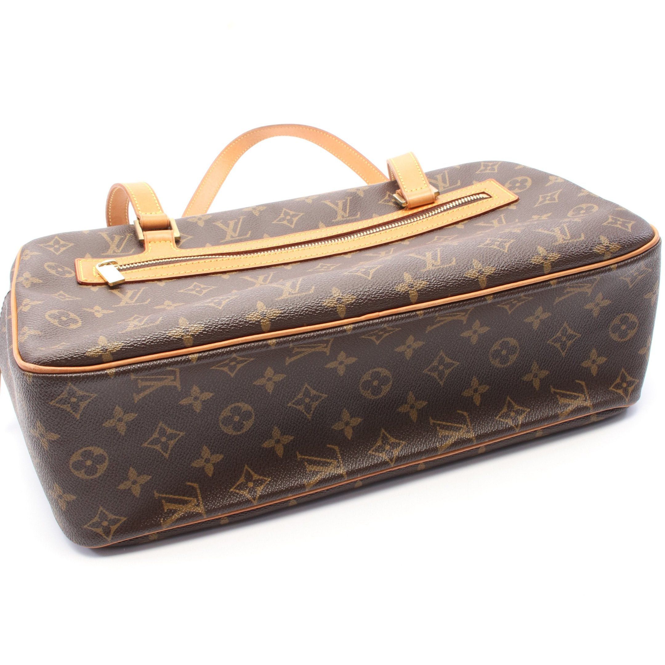 Louis Vuitton Louis Vuitton Cite Gm Monogram Shoulder Bag Leather Brown Size ONE SIZE - 6 Thumbnail