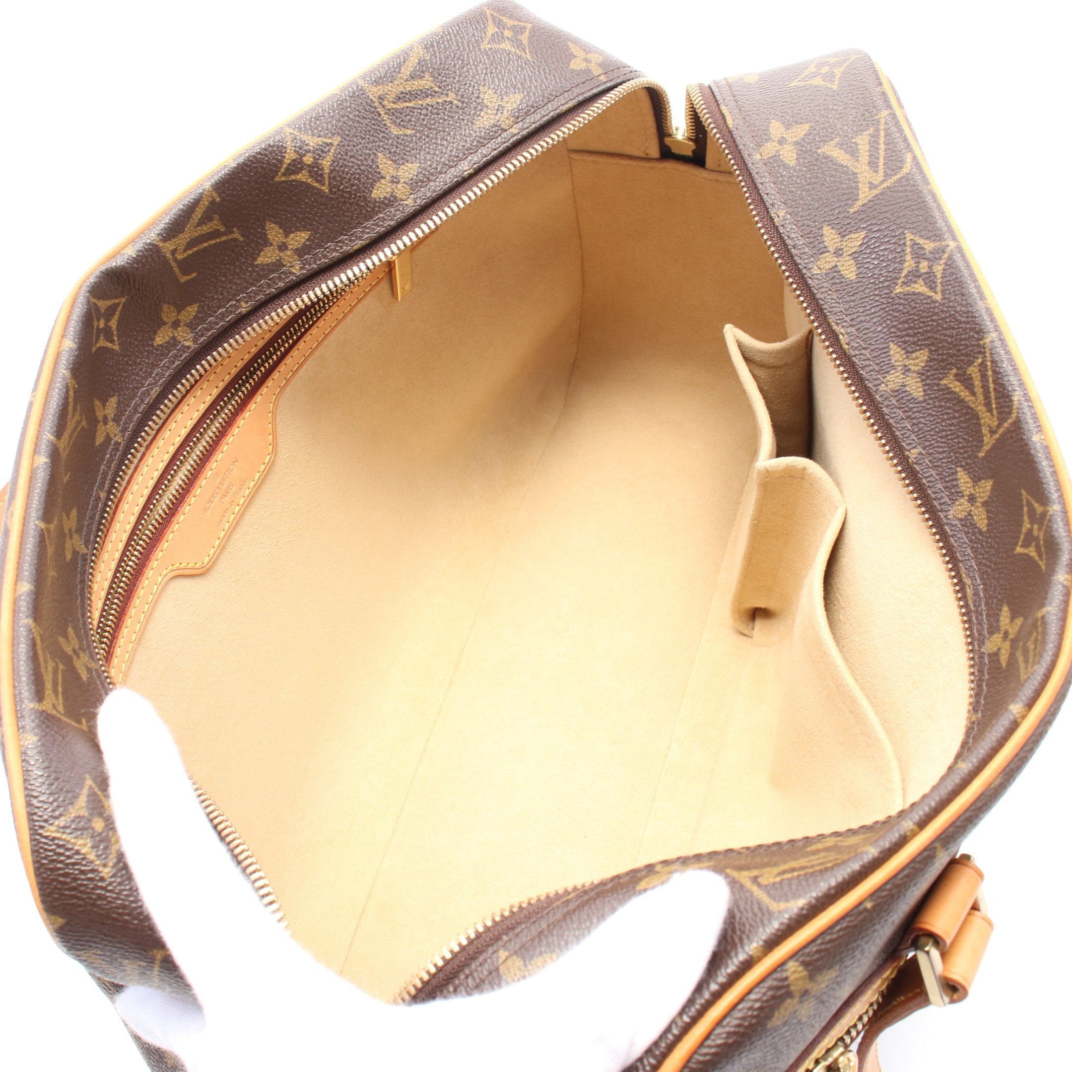 Louis Vuitton Louis Vuitton Cite Gm Monogram Shoulder Bag Leather Brown Size ONE SIZE - 3 Thumbnail