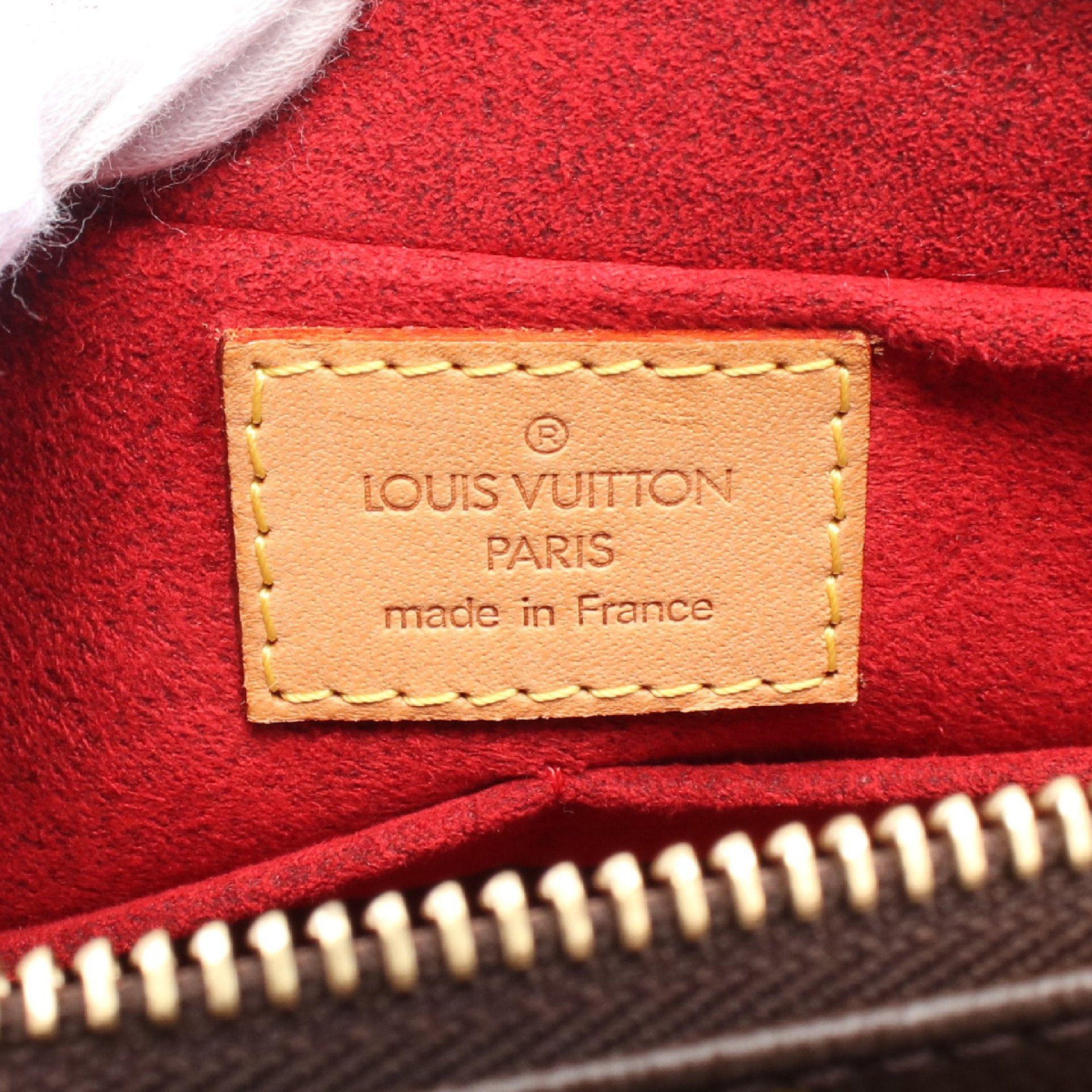Louis Vuitton Louis Vuitton Vivacite Mm Monogram Shoulder Bag Leather Brown Size ONE SIZE - 4 Thumbnail