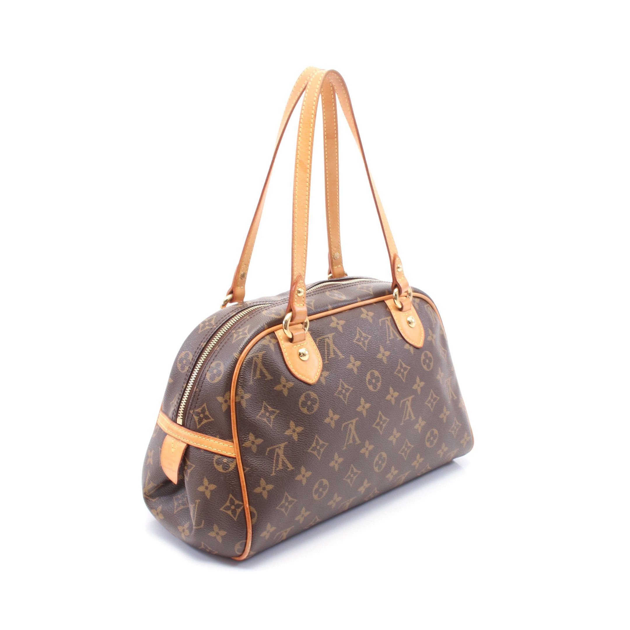 Louis Vuitton Louis Vuitton Montorgueil Pm Monogram Shoulder Bag Leather Brown Size ONE SIZE - 2 Thumbnail