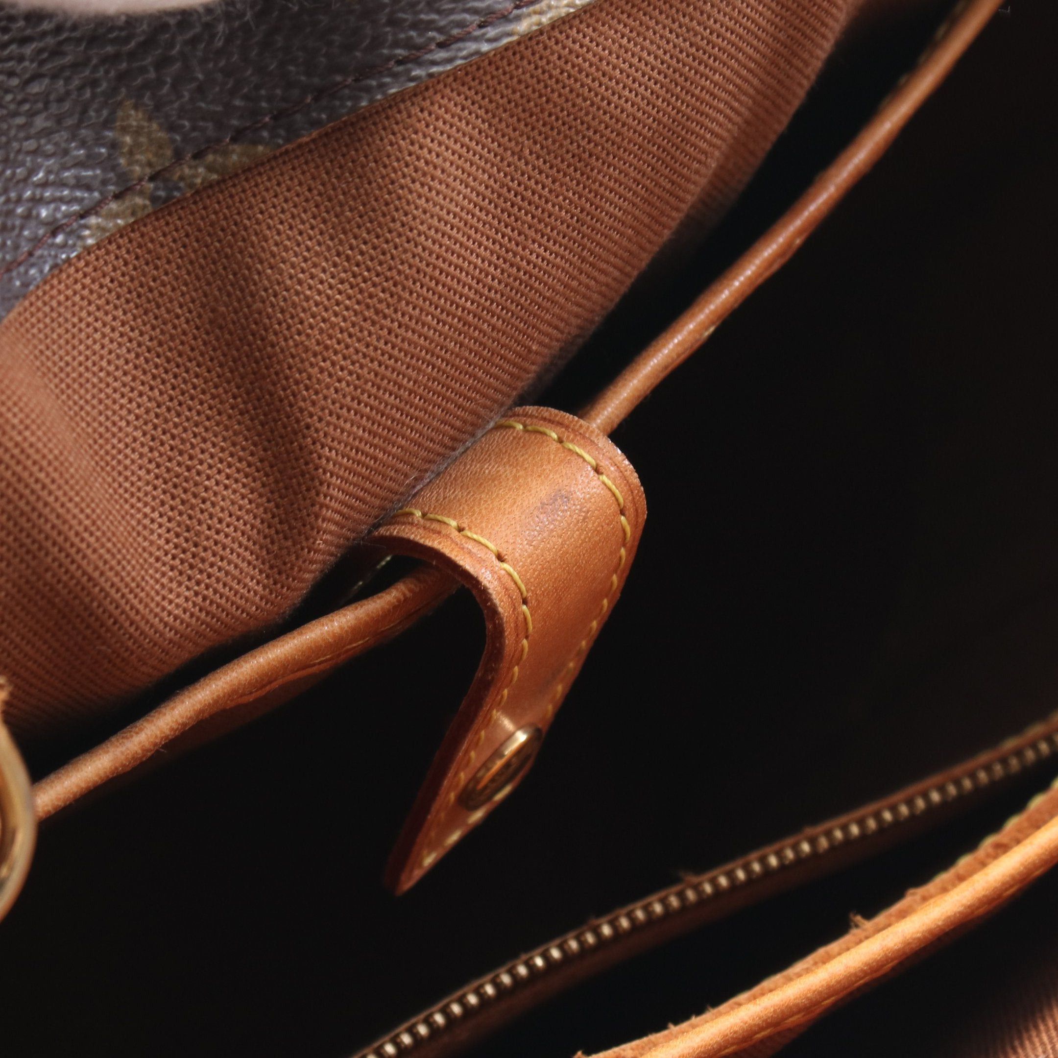 Louis Vuitton Louis Vuitton Vivian Gm Monogram Shoulder Bag Tote Leather Brown Size ONE SIZE - 6 Thumbnail
