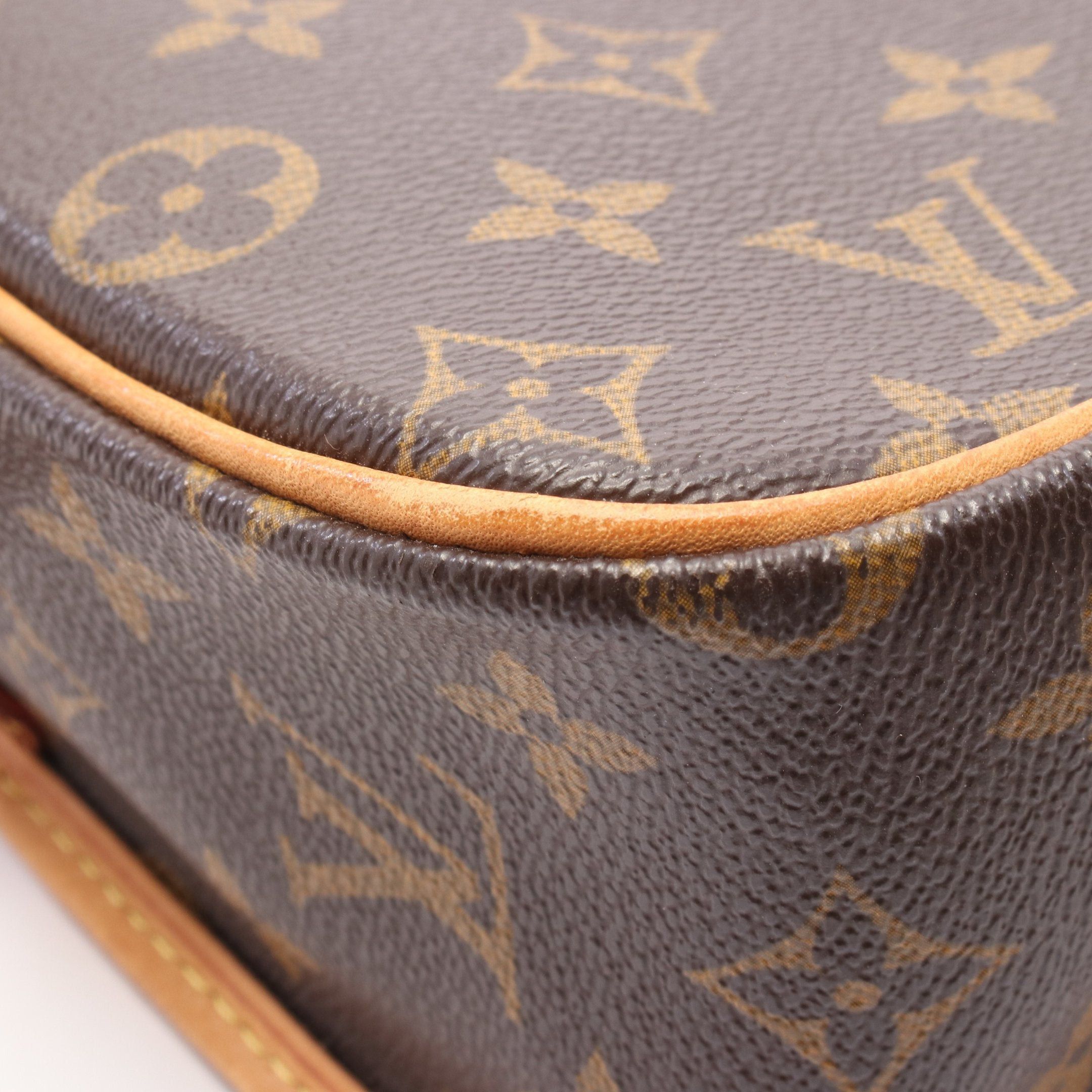 Louis Vuitton Louis Vuitton Sologne Monogram Shoulder Bag Leather Brown Size ONE SIZE - 8 Thumbnail