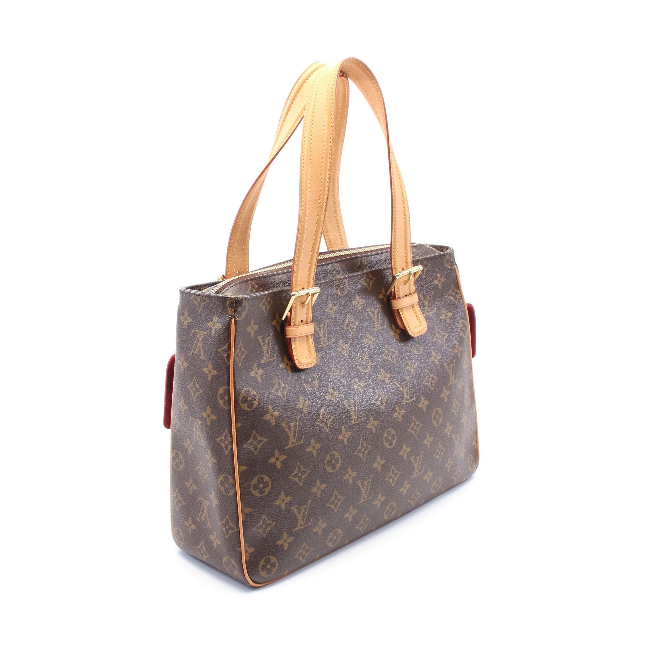 Louis Vuitton Louis Vuitton Multi-Priest Monogram Handbag Leather Brown Size ONE SIZE - 2 Thumbnail