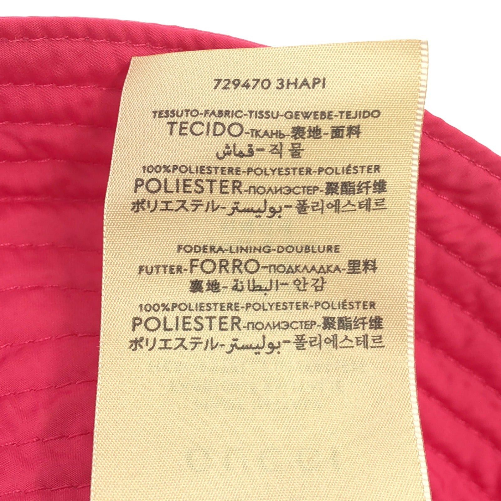 Gucci Gucci Hat Pink Size ONE SIZE - 6 Thumbnail