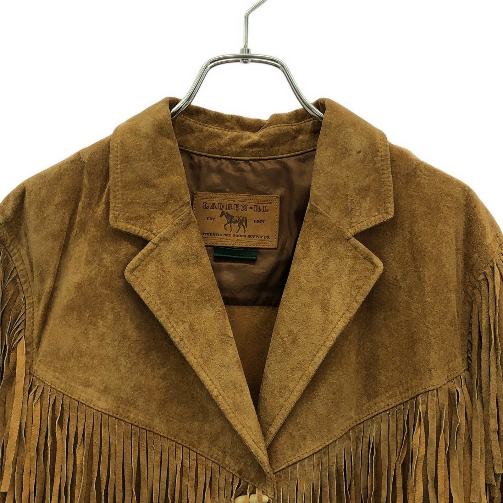 Ralph Lauren Ralph Lauren Jacket Suede Brown Size ONE SIZE - 3 Thumbnail