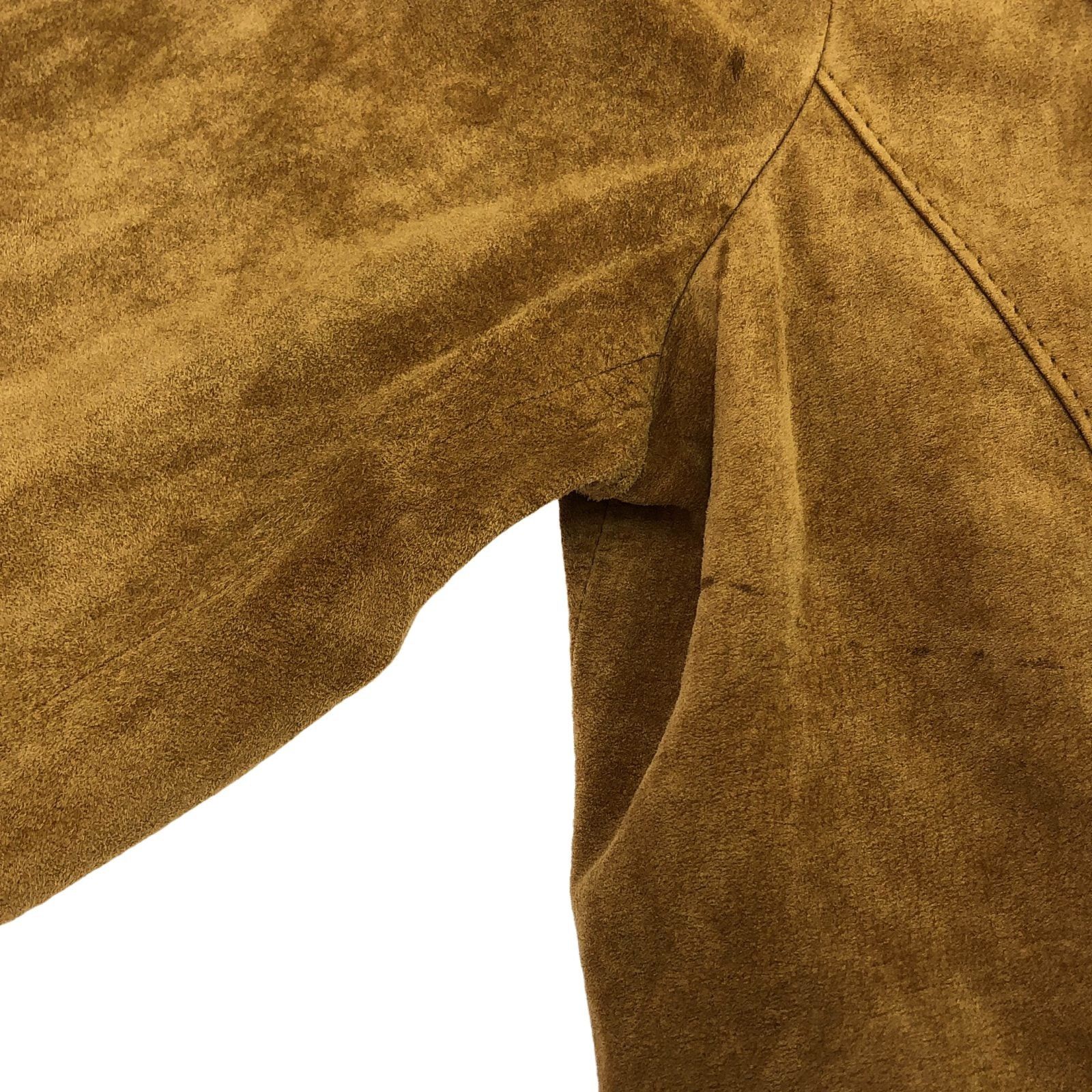 Ralph Lauren Ralph Lauren Jacket Suede Brown Size ONE SIZE - 9 Thumbnail