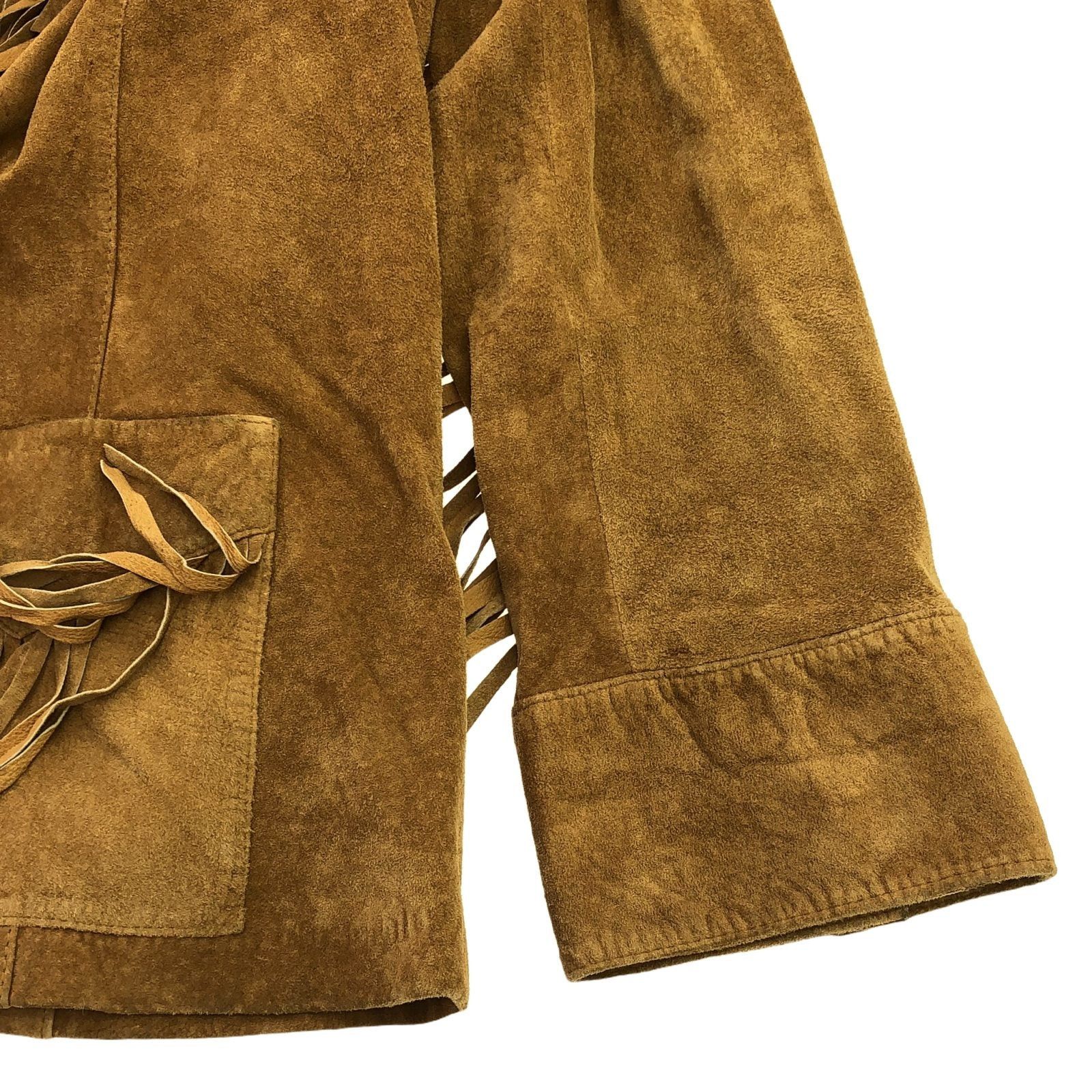 Ralph Lauren Ralph Lauren Jacket Suede Brown Size ONE SIZE - 4 Thumbnail
