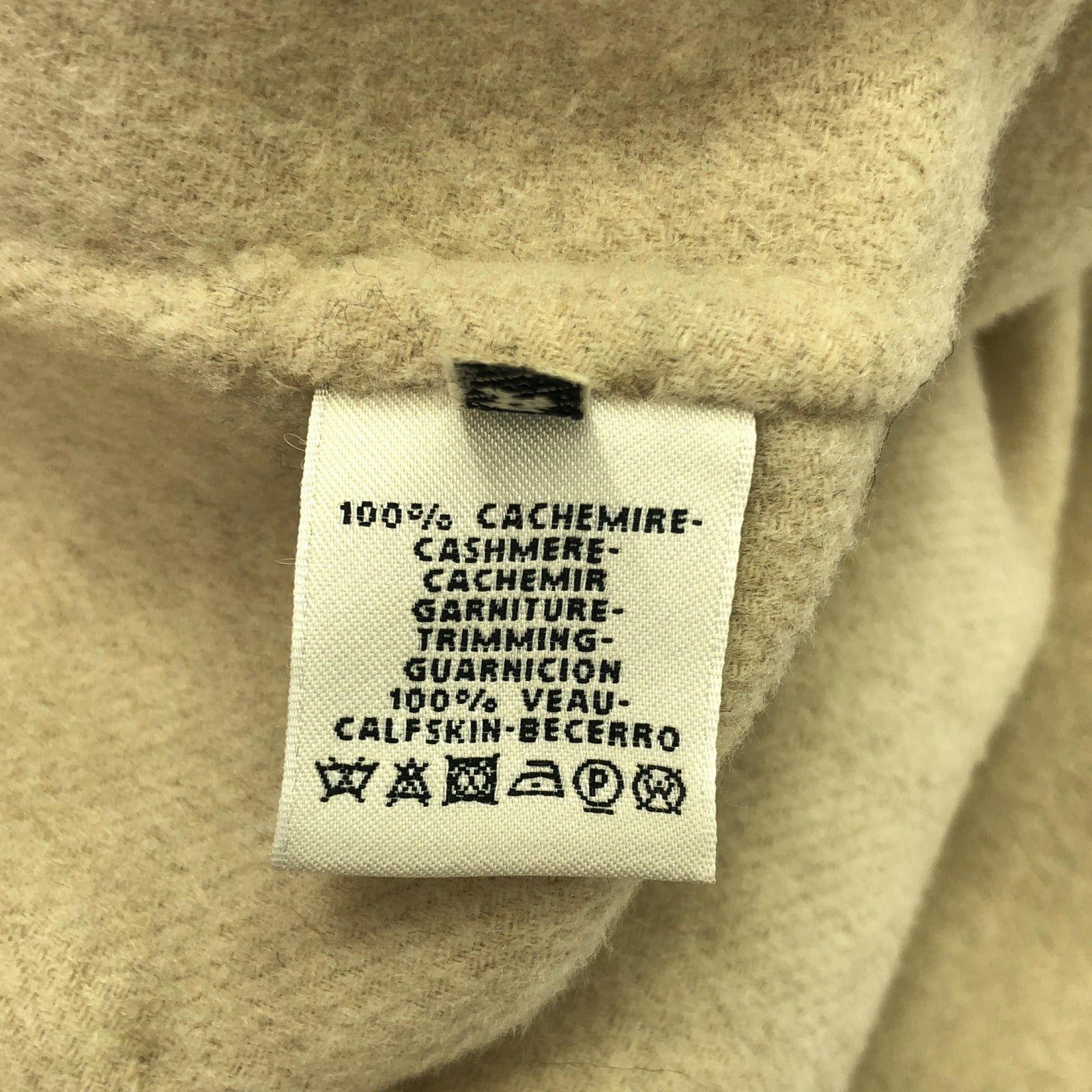 Hermes Hermes Poncho Cashmere Brown Size ONE SIZE - 7 Thumbnail