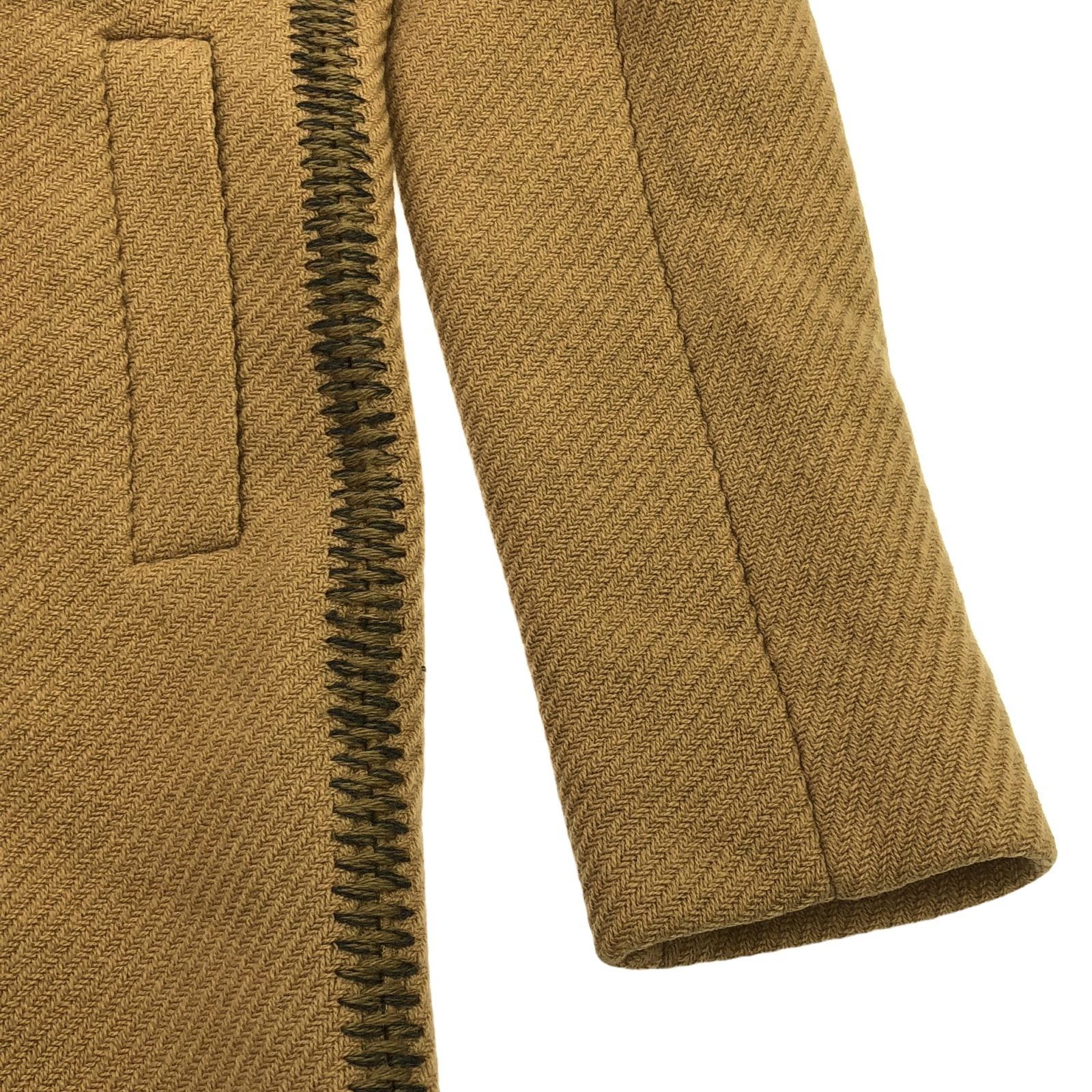 Prada Prada Coat Wool Brown Size ONE SIZE - 4 Thumbnail