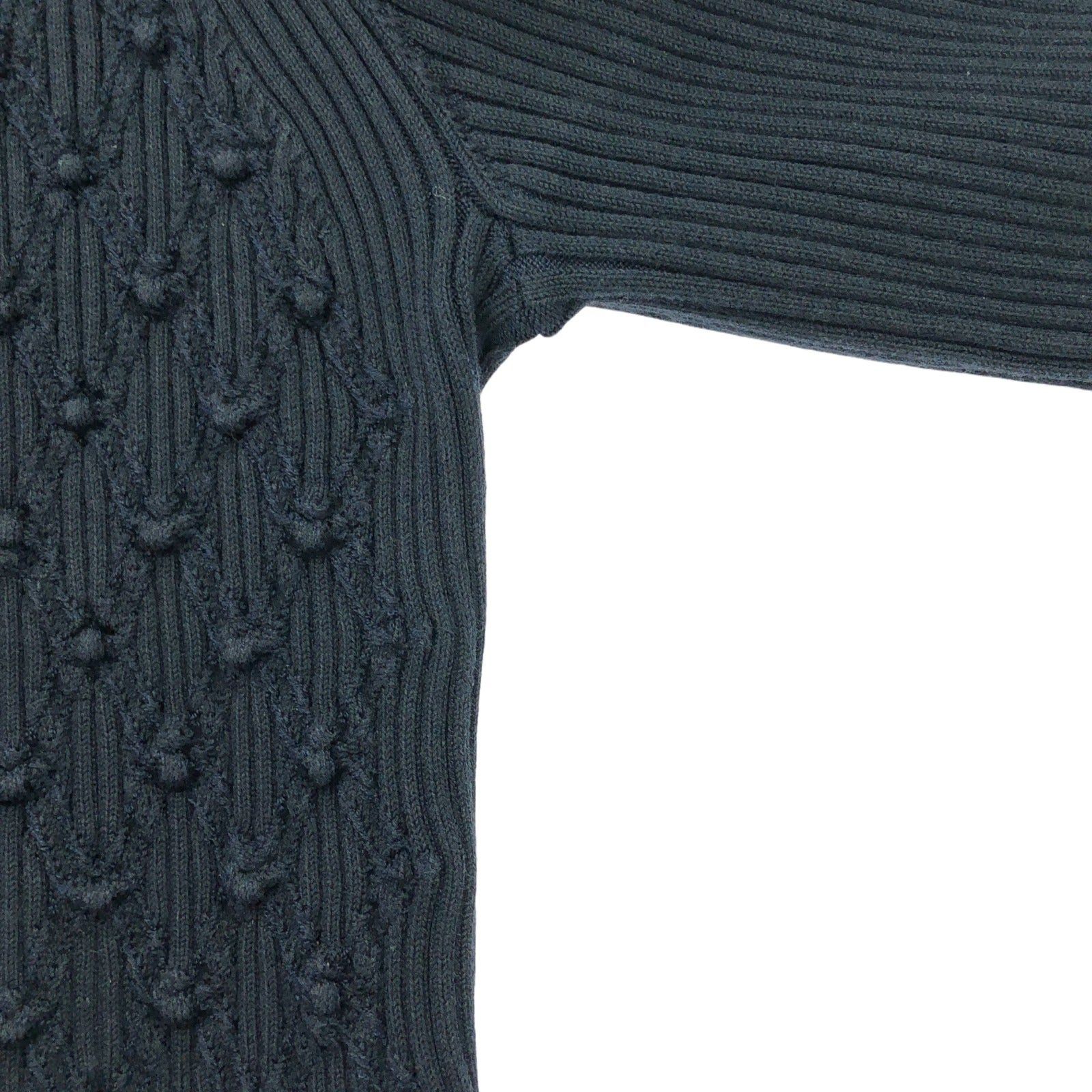 Chanel Chanel Cardigan Cotton Navy Size ONE SIZE - 6 Thumbnail