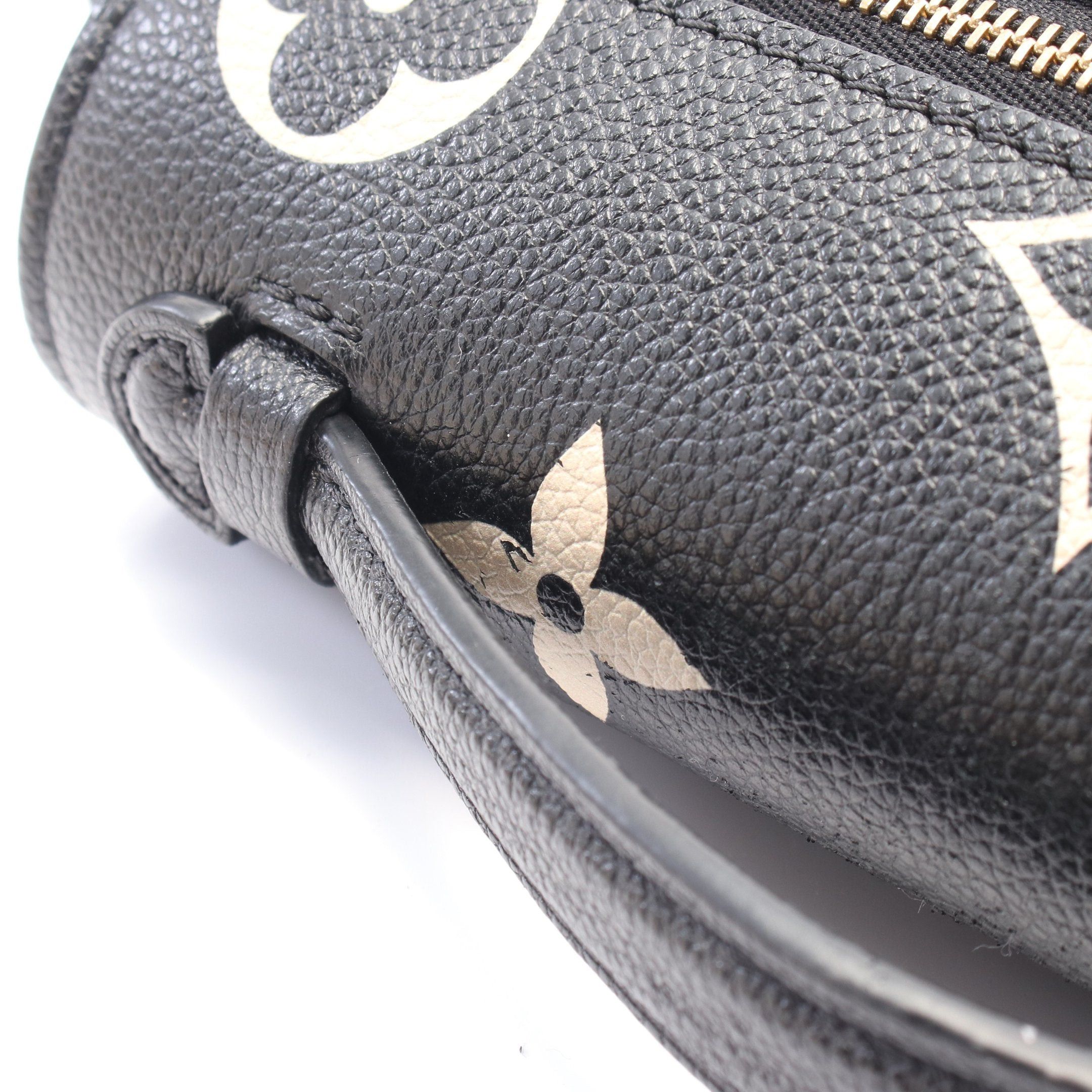 Louis Vuitton Louis Vuitton Pochette Metis Ew Bicolor Monogram Empreinte Handbag Leather Black Ivory Size ONE SIZE - 6 Thumbnail