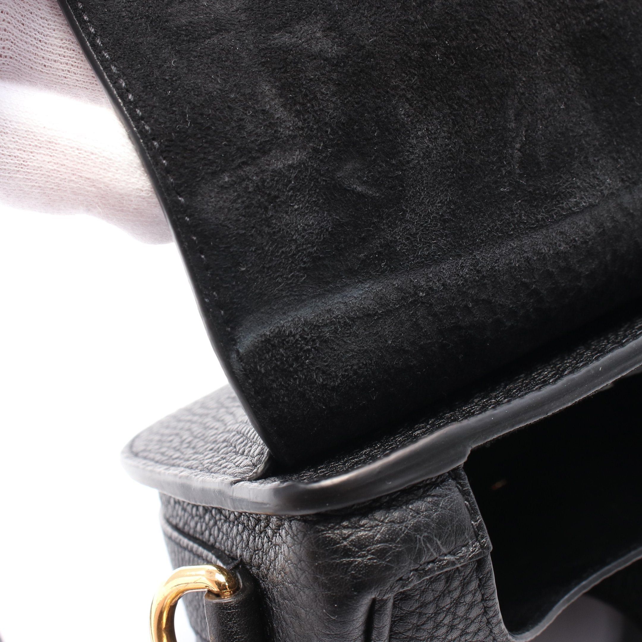 Dior Dior Bobby Small Shoulder Bag Leather Black Size ONE SIZE - 5 Thumbnail
