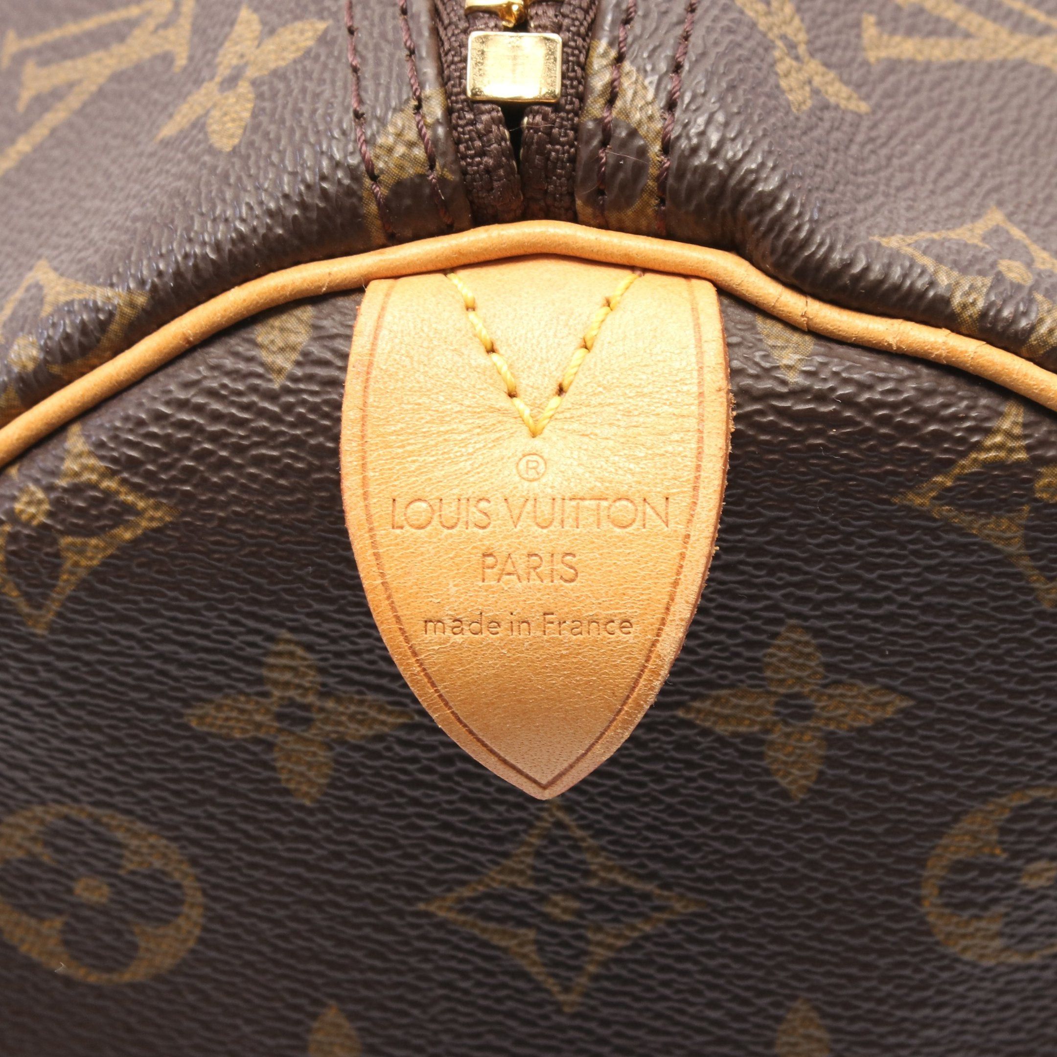 Louis Vuitton Louis Vuitton Keepall 55 Monogram Boston Bag Leather Brown Size ONE SIZE - 4 Thumbnail