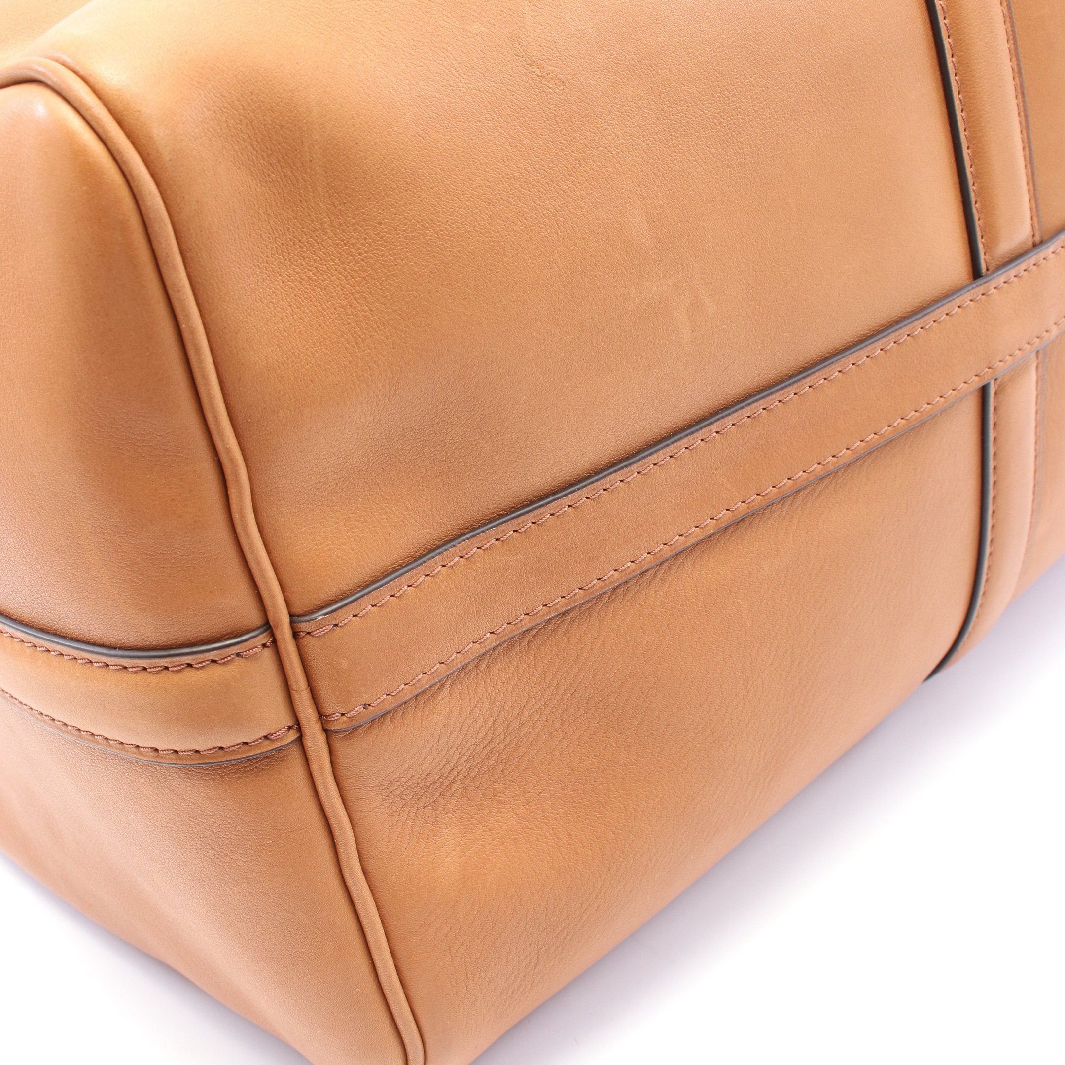 Louis Vuitton Louis Vuitton Keepall 50 Tongue Boston Bag Leather Brown Size ONE SIZE - 6 Thumbnail