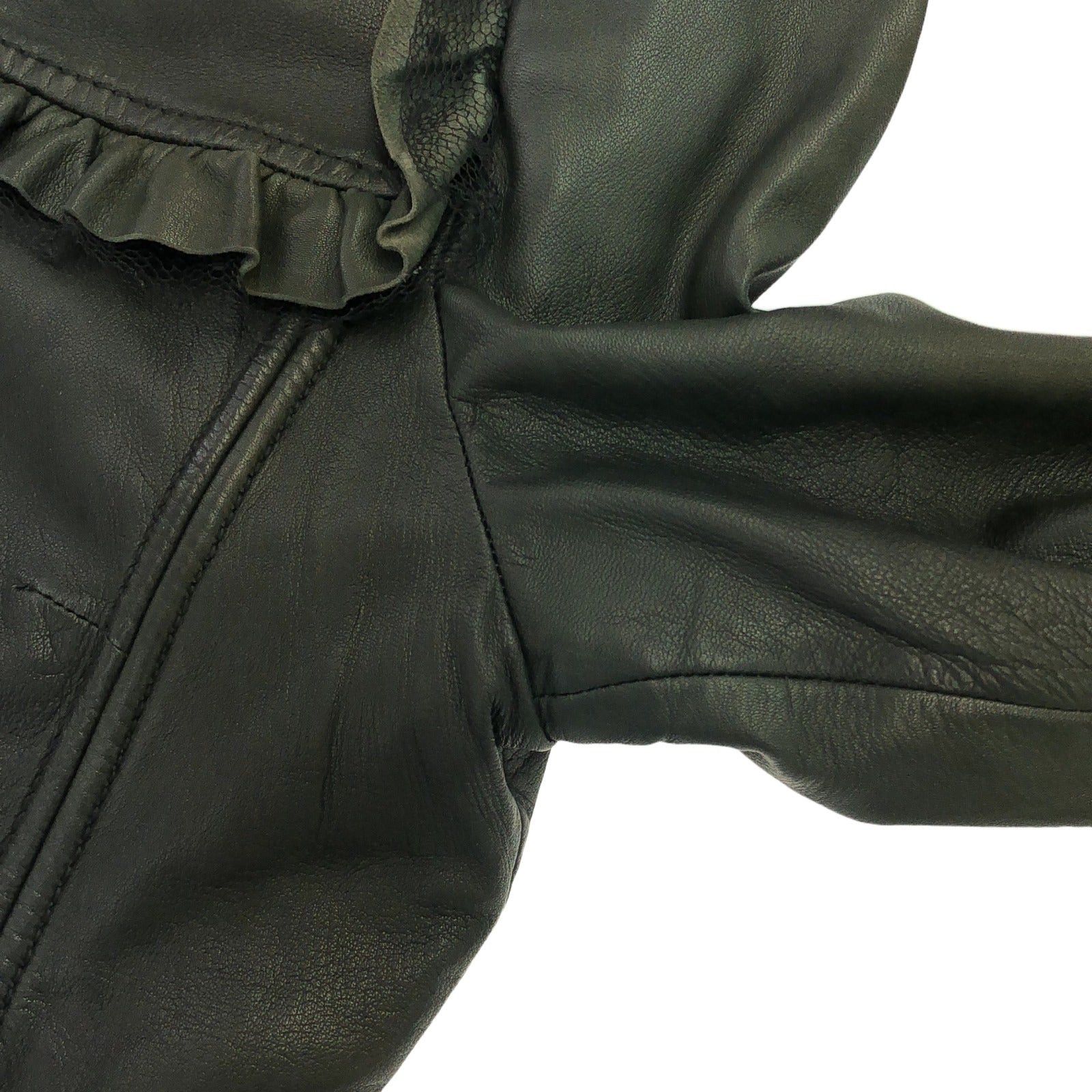 Valentino Valentino Leather Jacket Black Size ONE SIZE - 7 Thumbnail