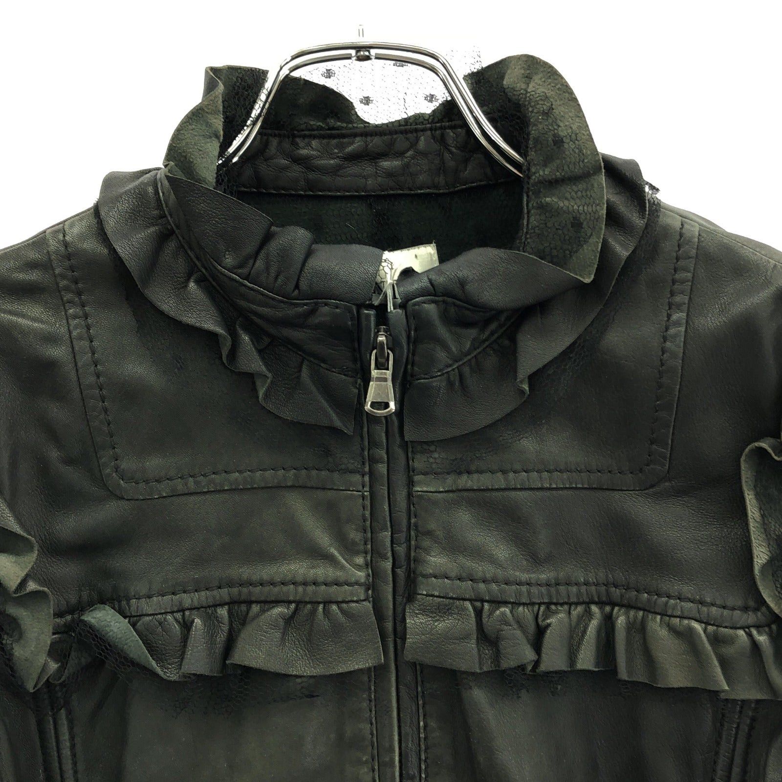 Valentino Valentino Leather Jacket Black Size ONE SIZE - 3 Thumbnail