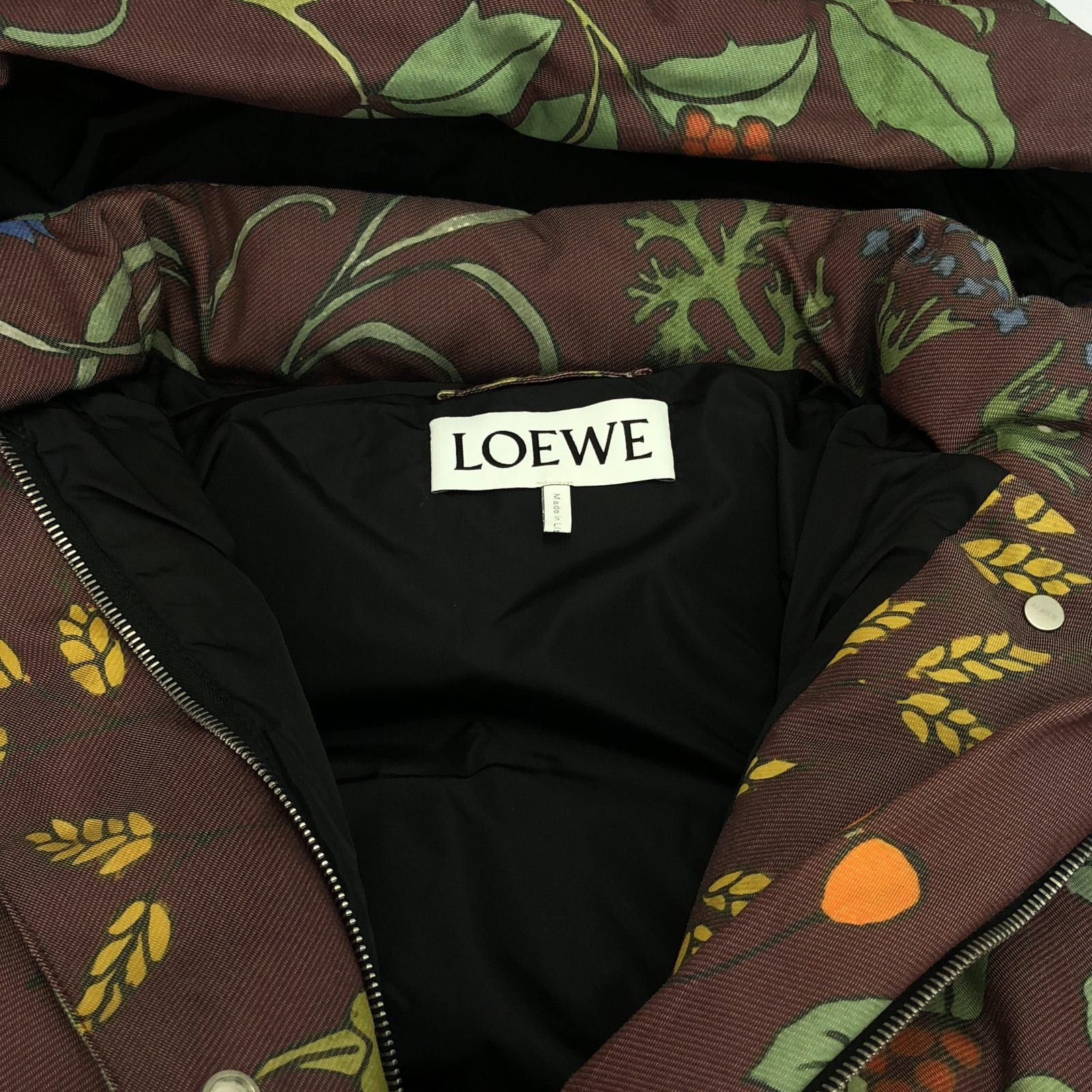 Loewe Loewe Down Jacket Cotton Bordeaux Size ONE SIZE - 10 Thumbnail