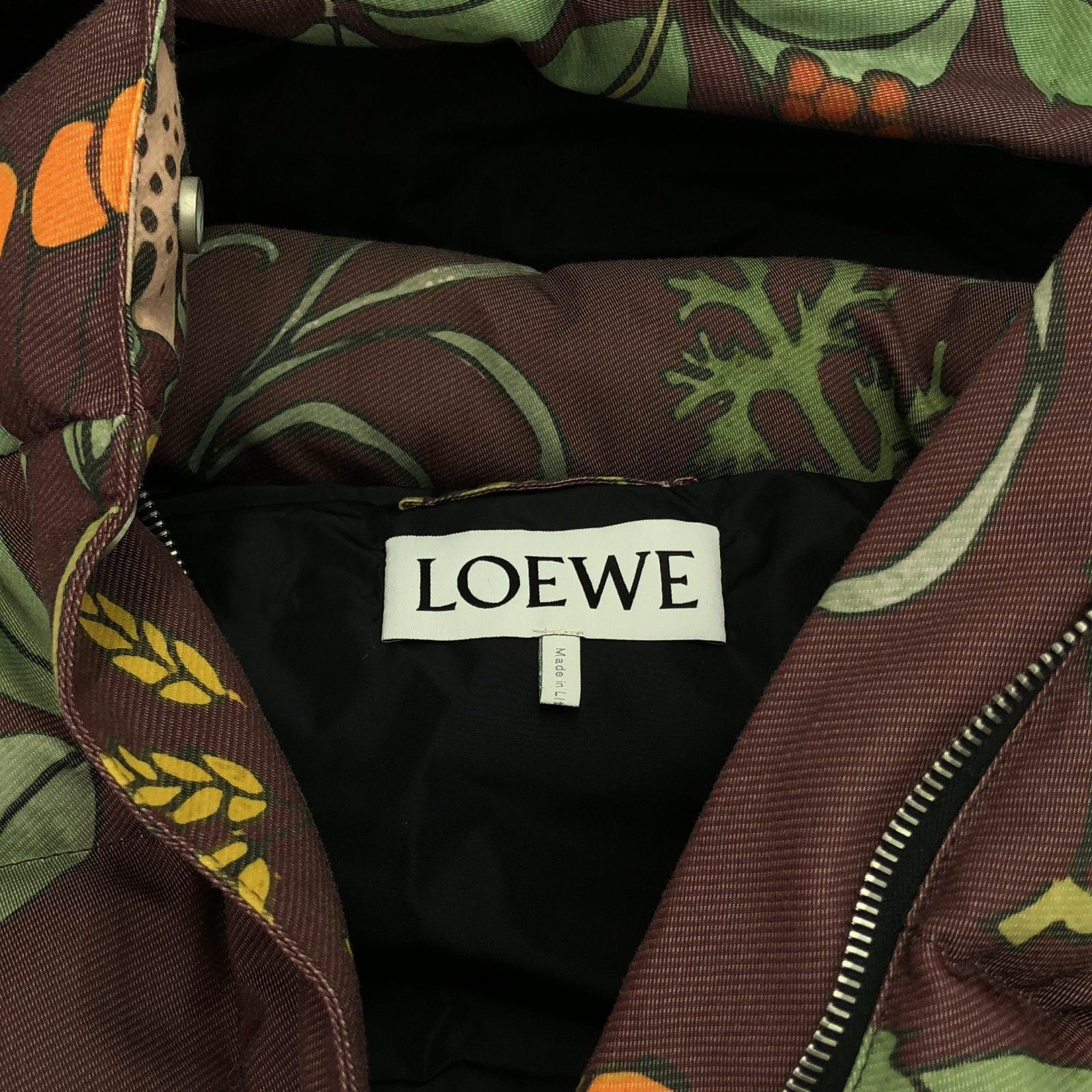 Loewe Loewe Down Jacket Cotton Bordeaux Size ONE SIZE - 5 Thumbnail