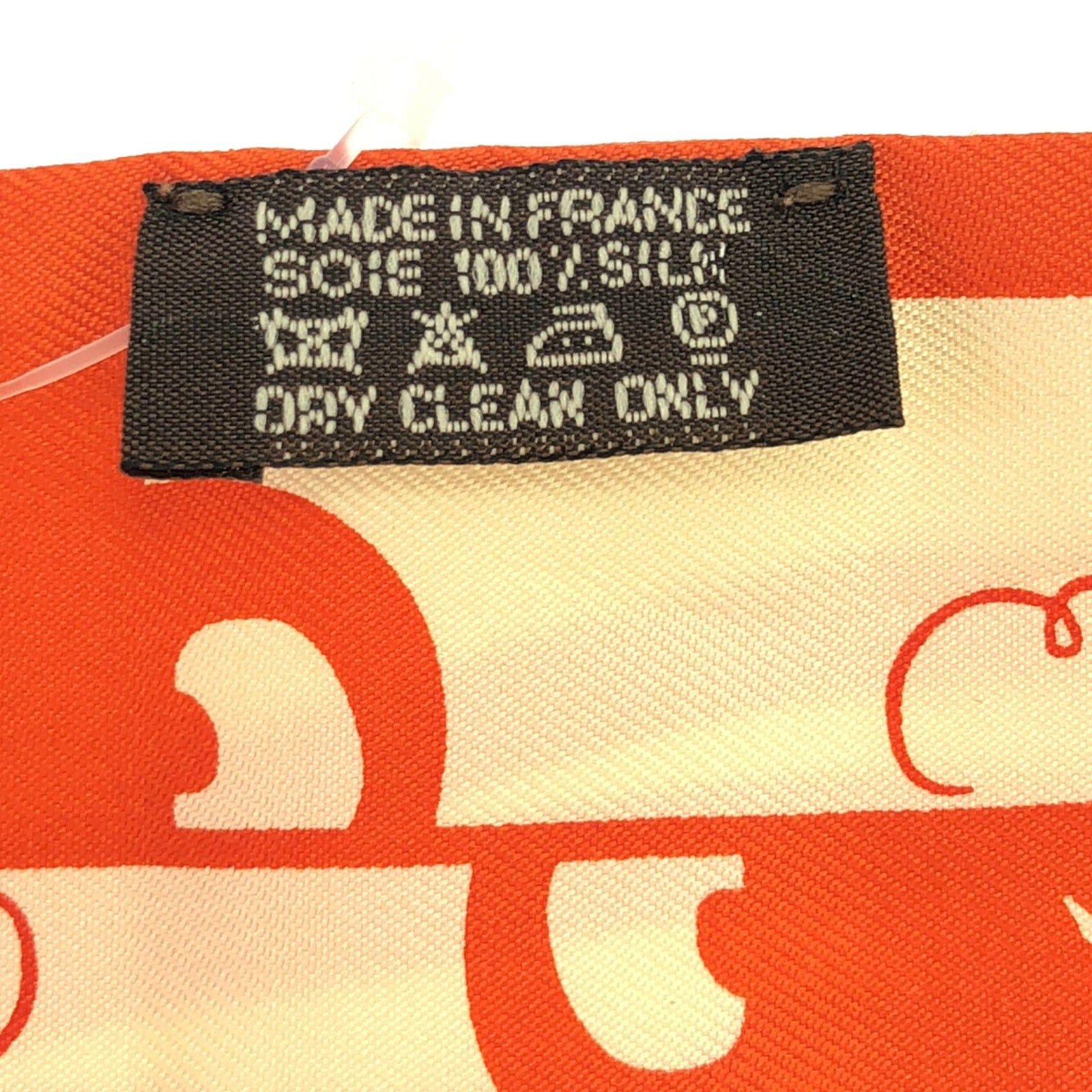 Hermes Hermes Twilly Scarf Silk Orange Size ONE SIZE - 4 Thumbnail