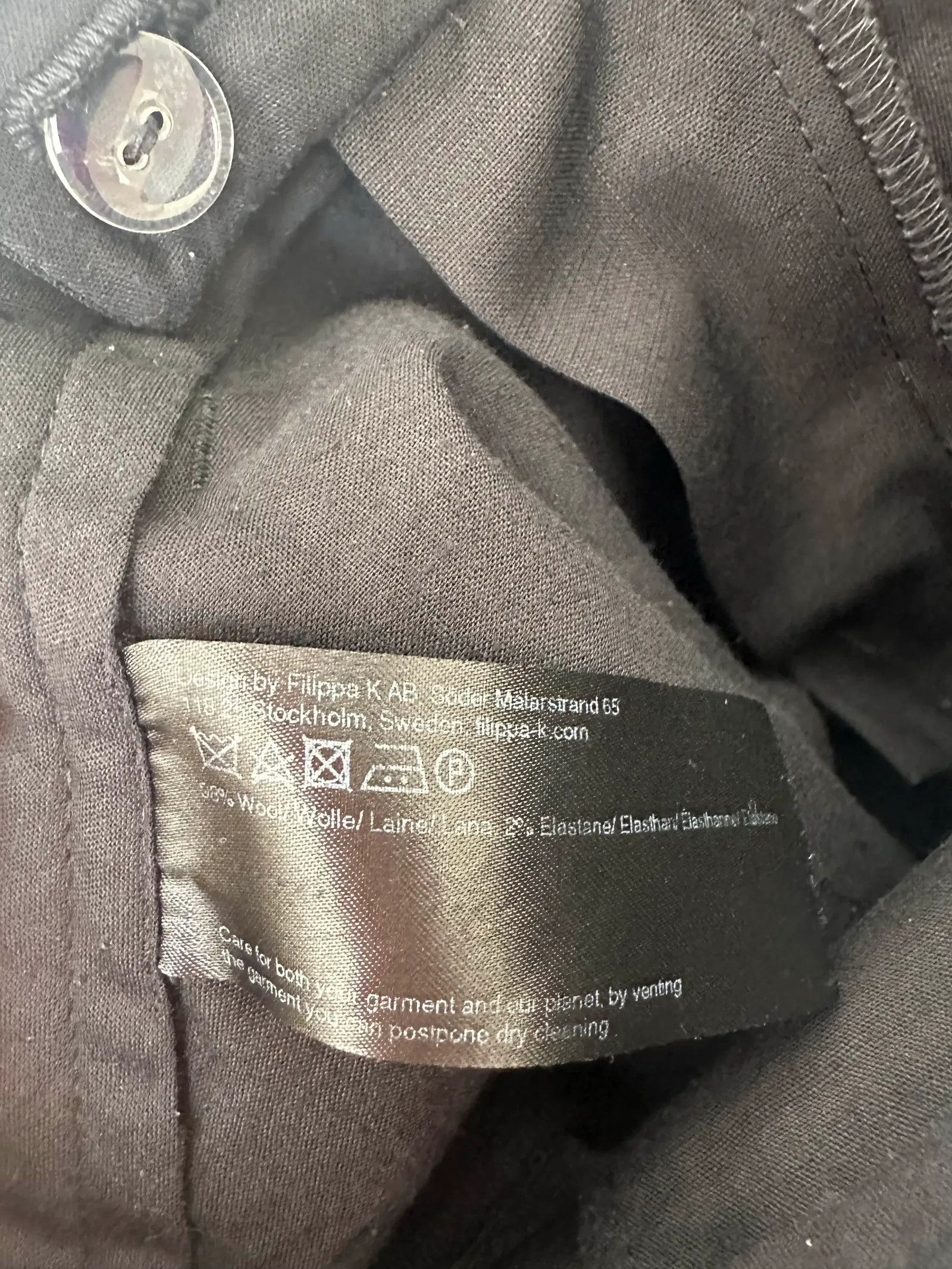 Filippa K Filippa K Luisa Cool Wool Trouser Pants Size 28" / US 6 / IT 42 - 4 Thumbnail