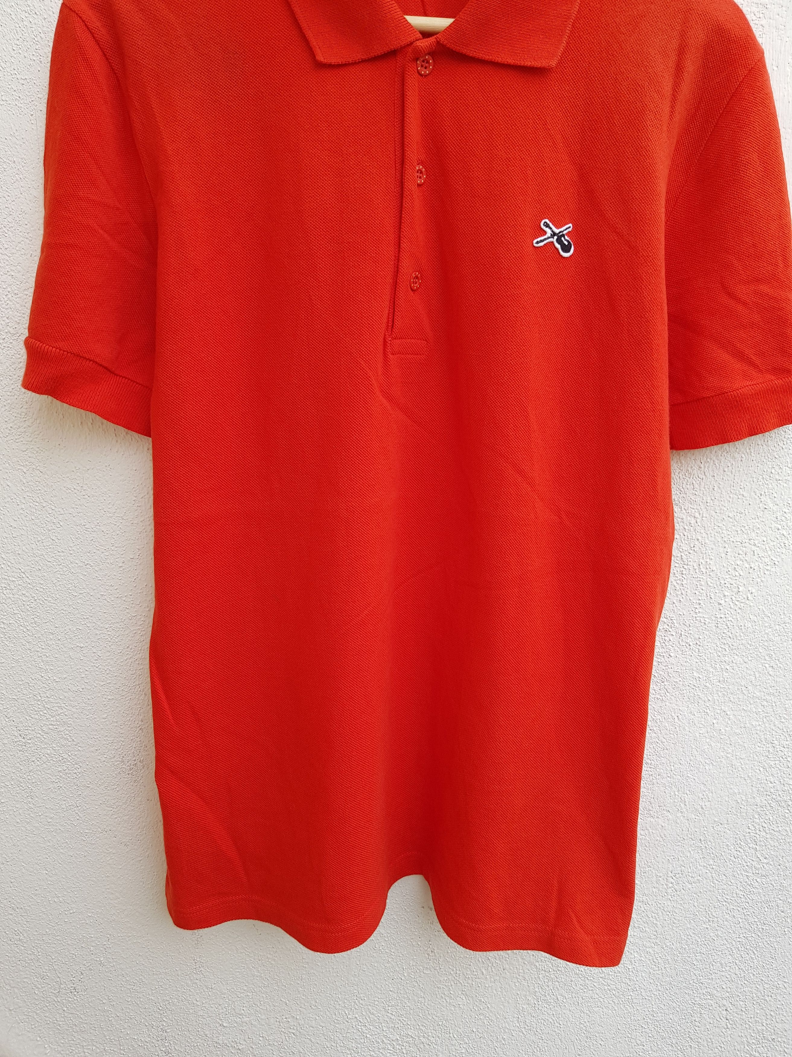 A.P.C. A.P.C Rue De Fleurus Paris Polos Shirt Size US L / EU 52-54 / 3 - 3 Thumbnail