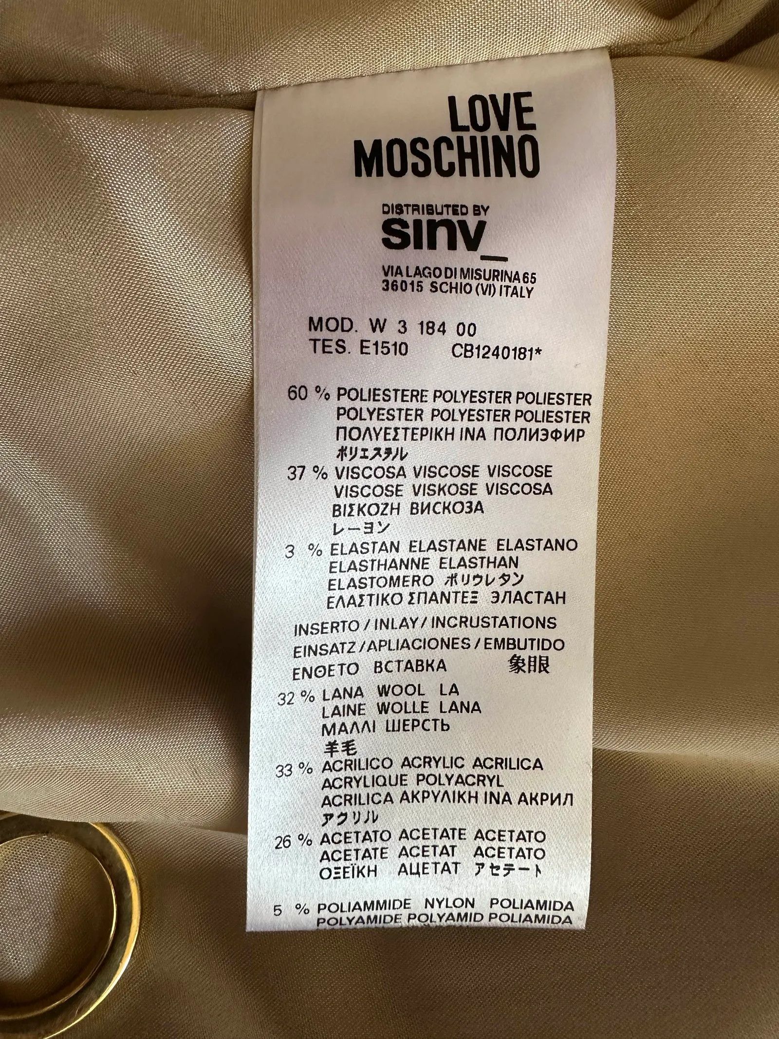 Moschino Moschino Jacket Size XS / US 0-2 / IT 36-38 - 2 Thumbnail