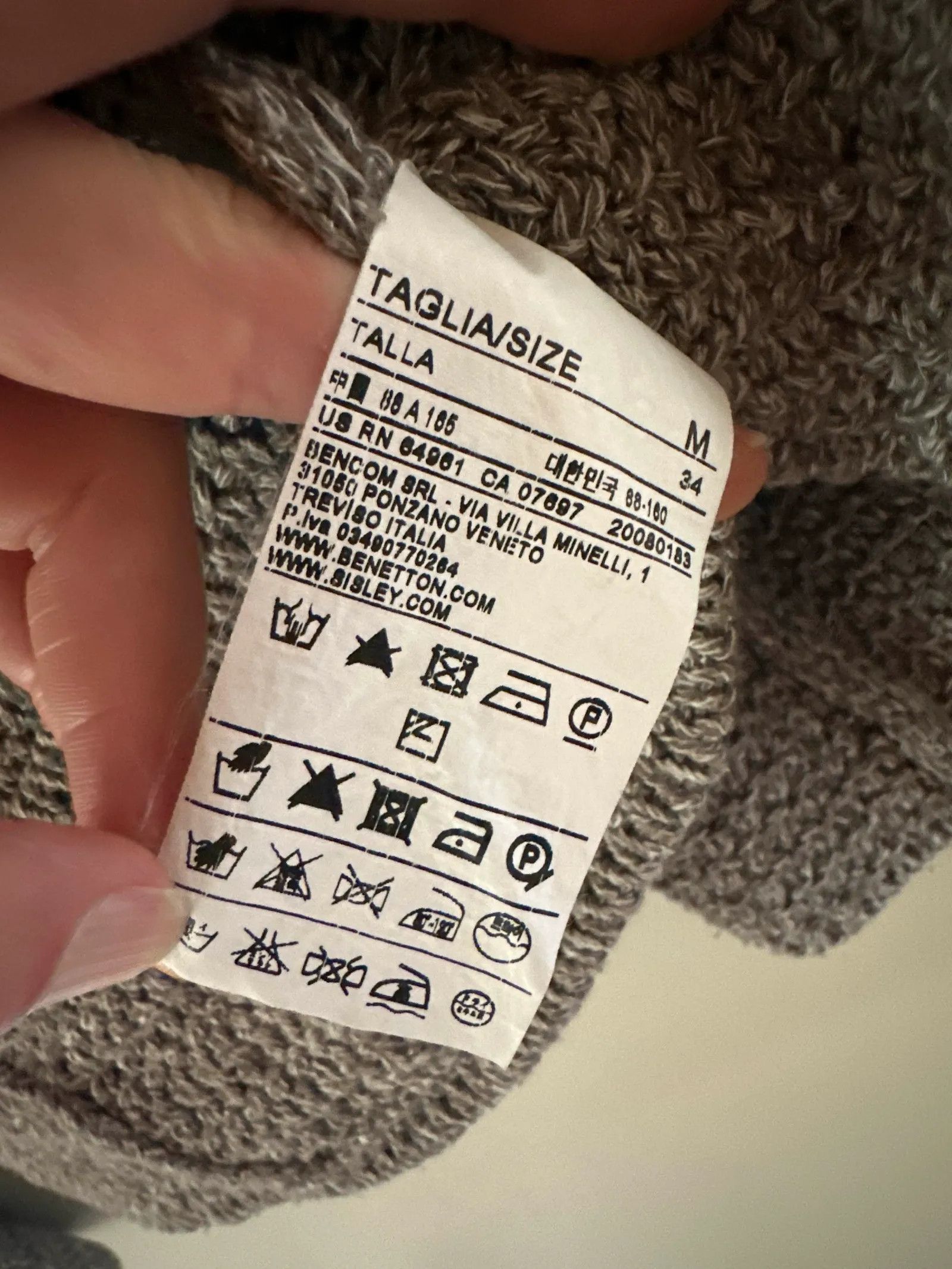 Benetton Benetton Cardigan Size M / US 6-8 / IT 42-44 - 4 Thumbnail