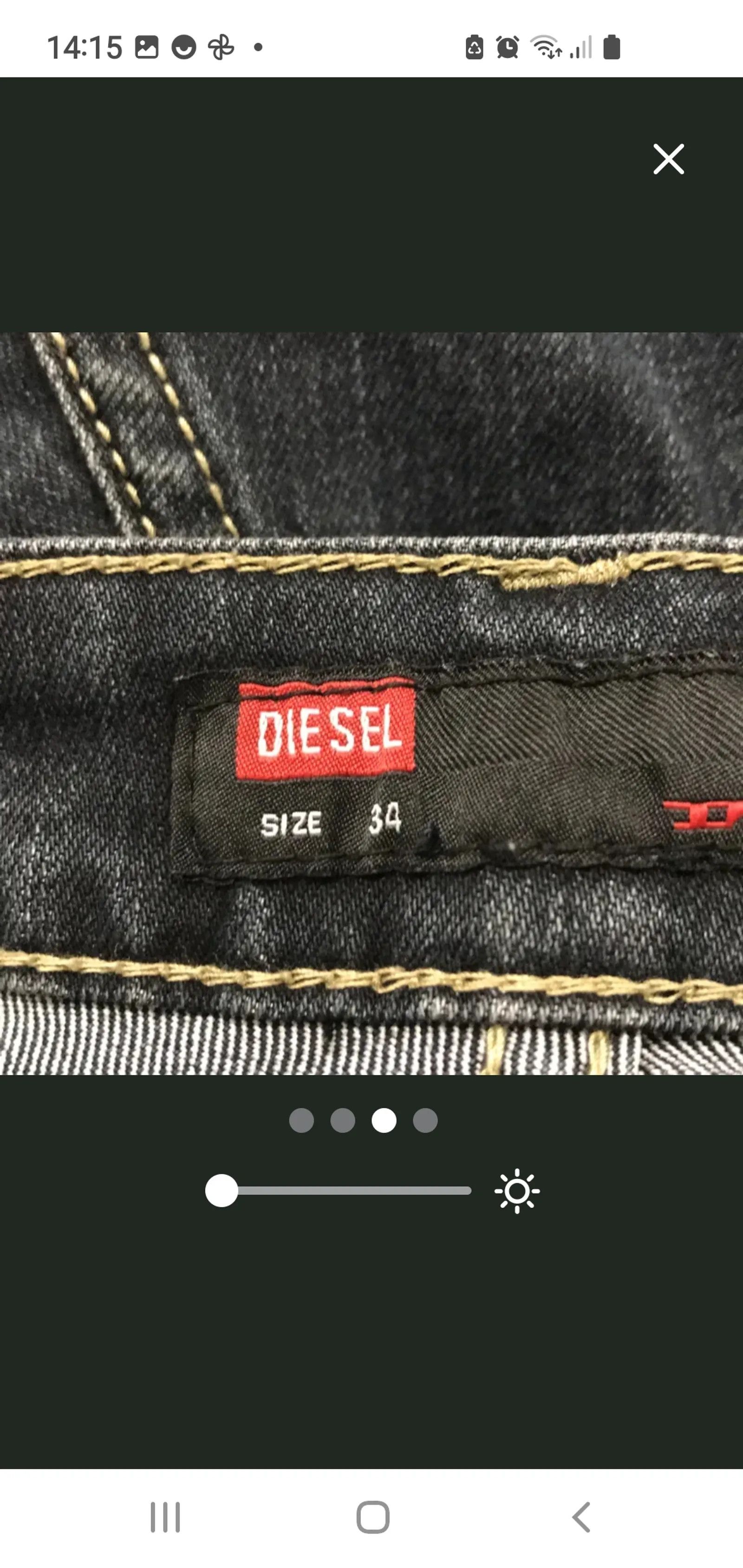 Diesel Diesel Jeans Size 34" / US 12 / IT 48 - 2 Thumbnail