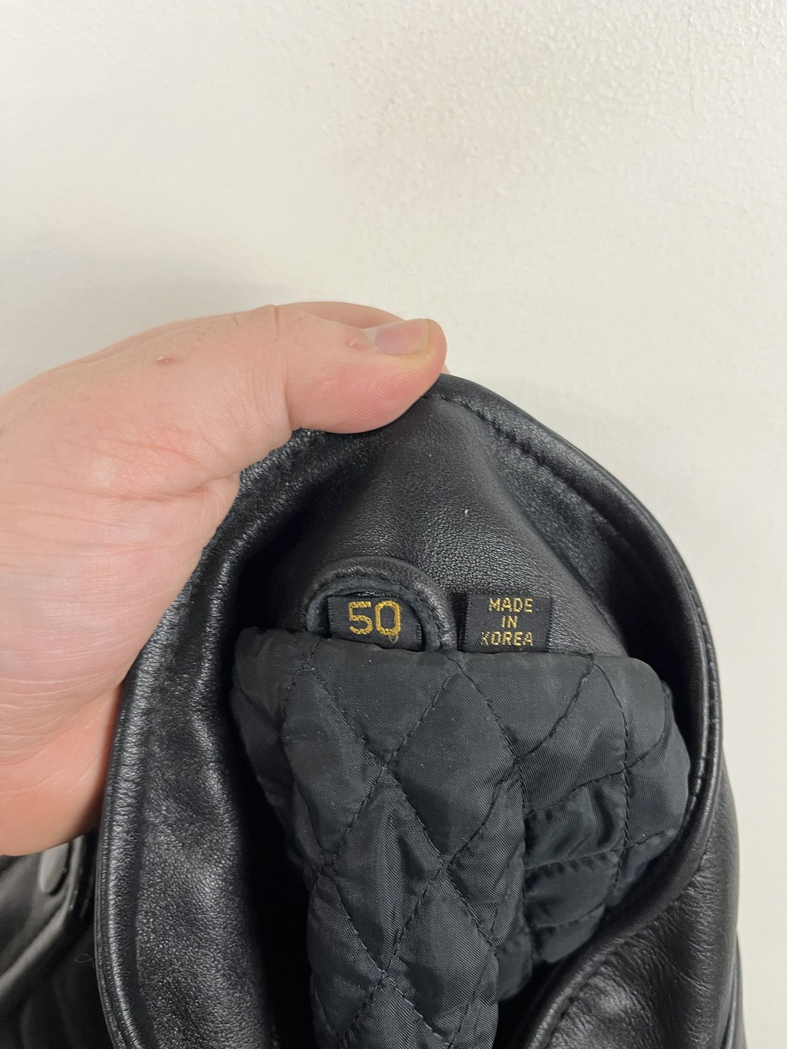 Vintage × Wilsons Leather Vintage Hein Gericke 90s Leather Jacket padded Motorcycle Jacket Size L (50) Size US L / EU 52-54 / 3 - 5 Thumbnail