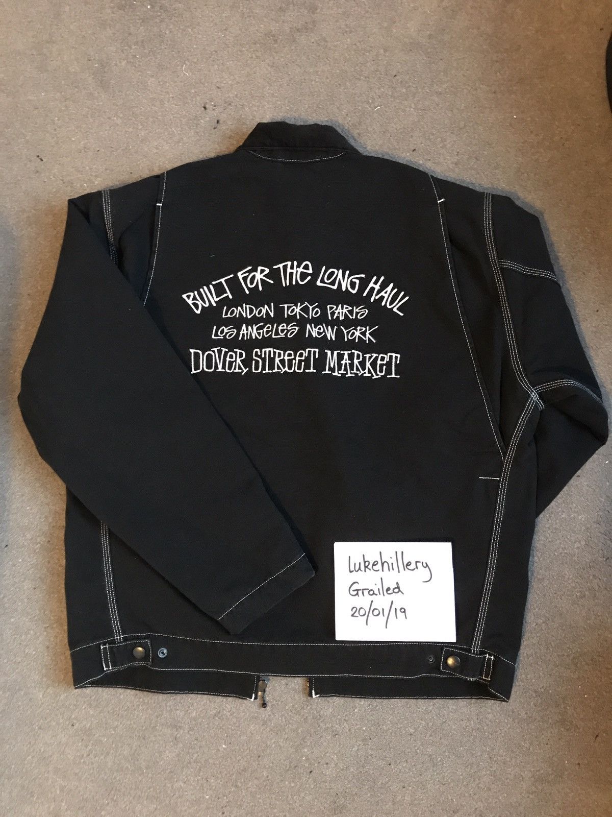 Carhartt Wip × Dover Street Market × Stussy Carharrt x