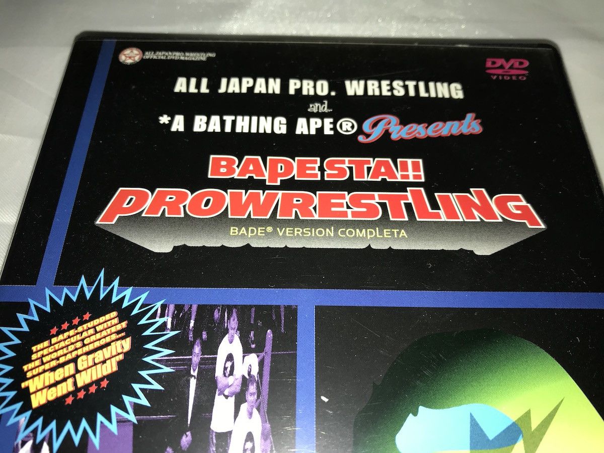 (2002) BAPE STA!! Pro Wrestling outlets DVD *RARE*