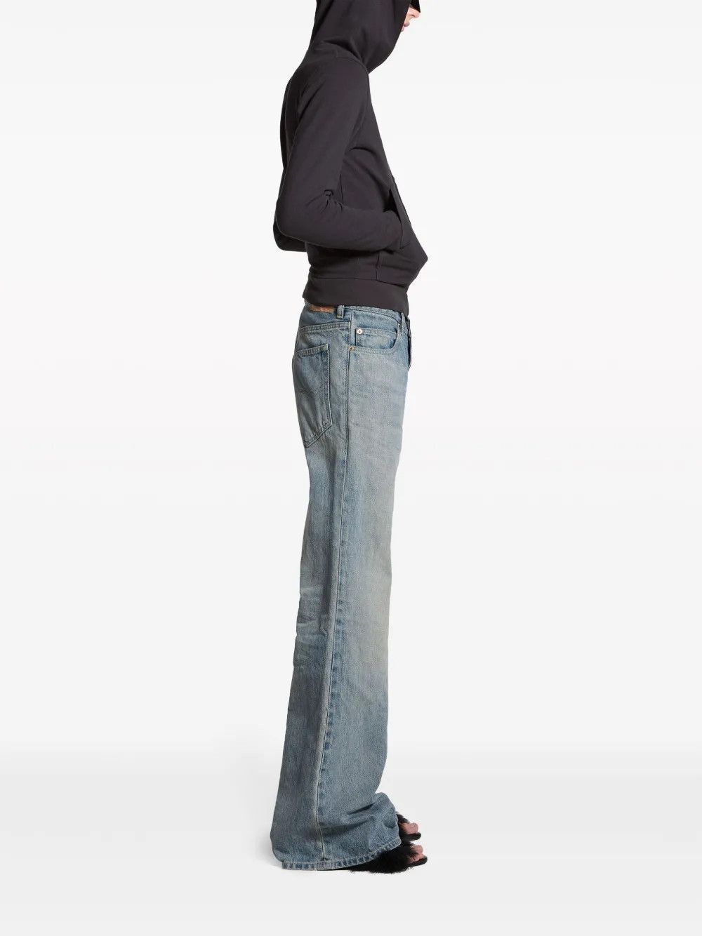 Balenciaga Flarred Denim Pants Jeans in blue Size US 28 / EU 44 - 4 Thumbnail